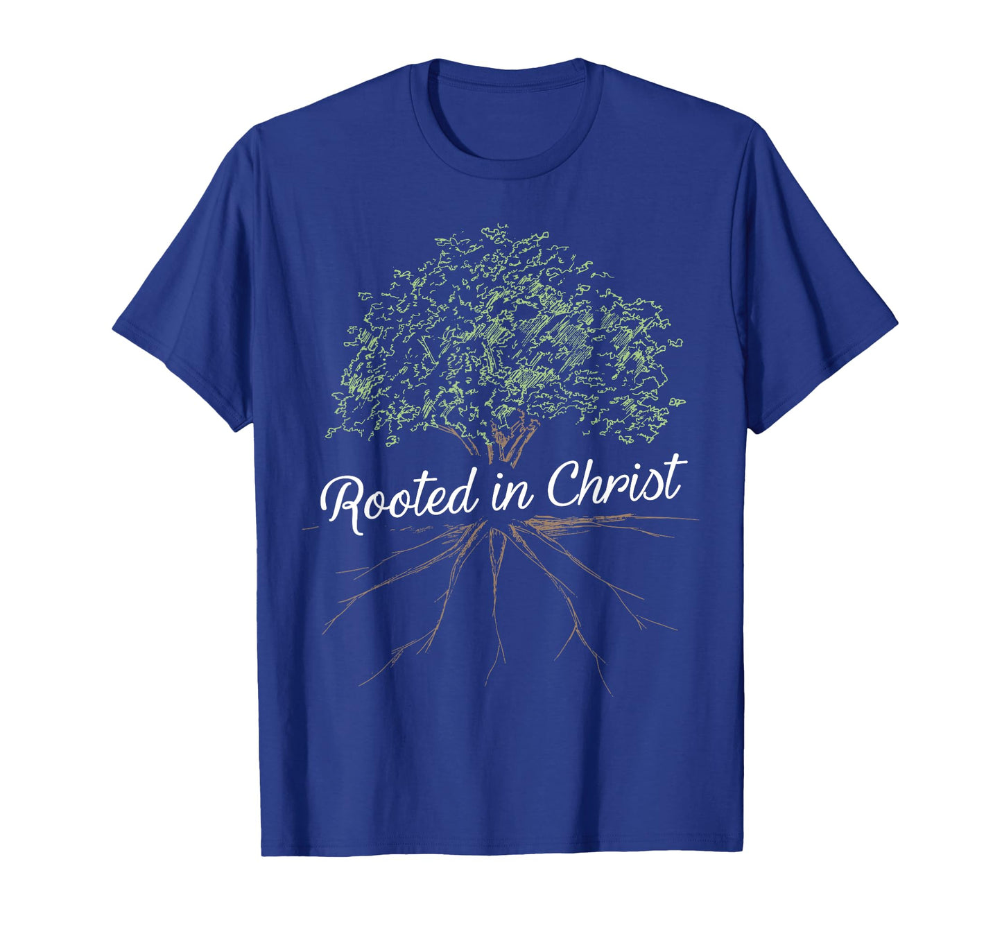Rooted in Christ - Christian Jesus T-Shirt