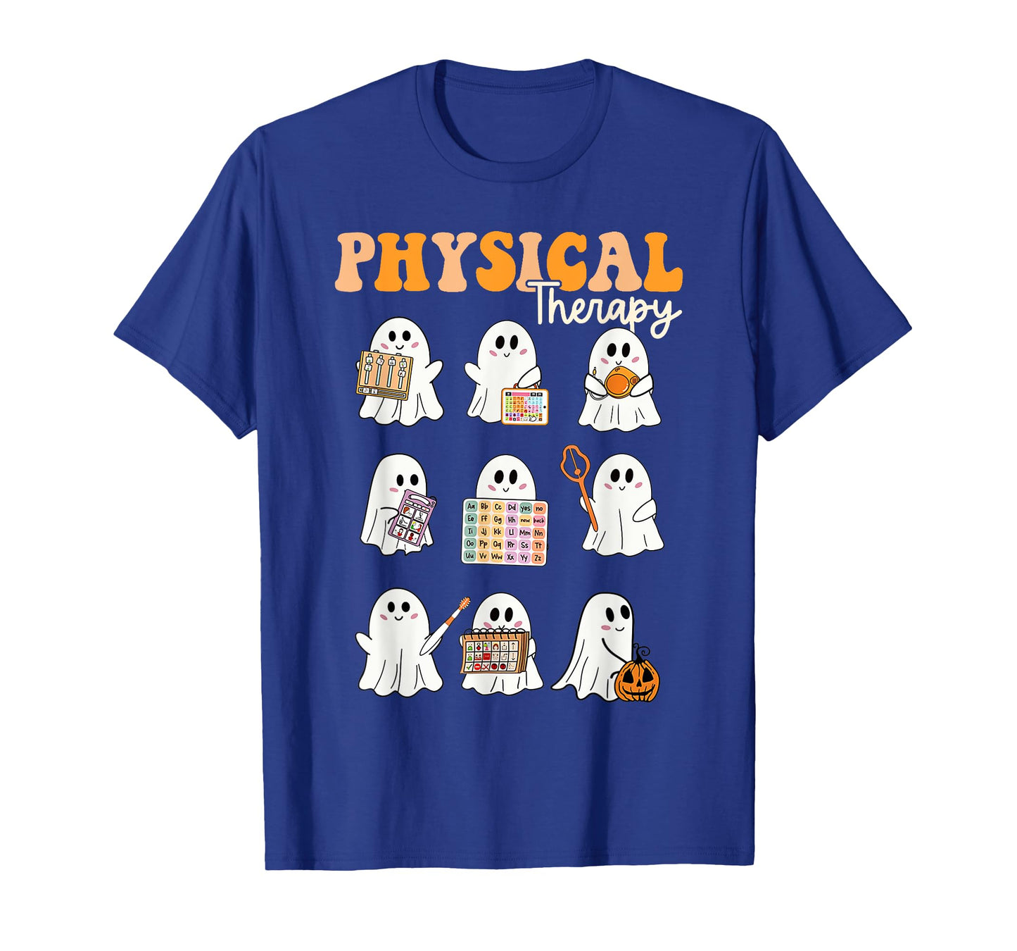 Halloween Groovy Physical Therapy Funny Physical Therapist T-Shirt