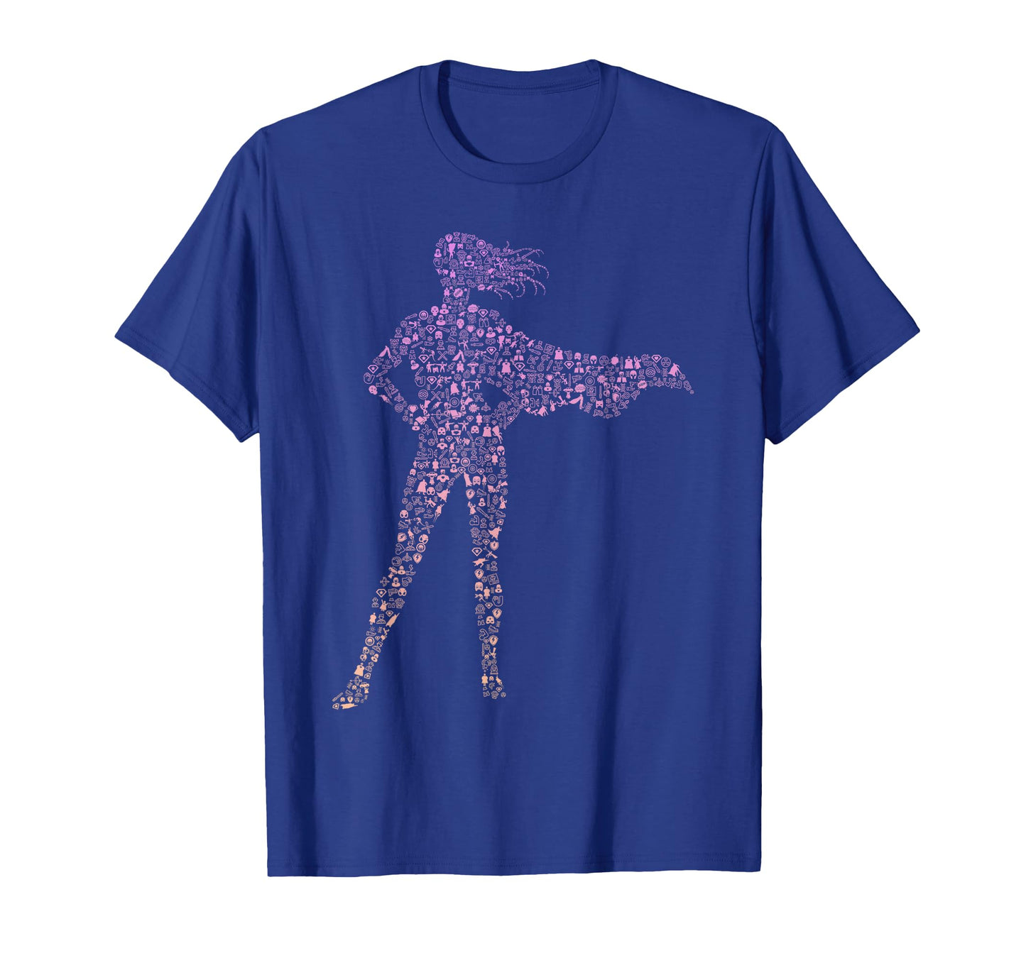 Silhouette Icon Superhero Shirt | Girls Superhero T-Shirt
