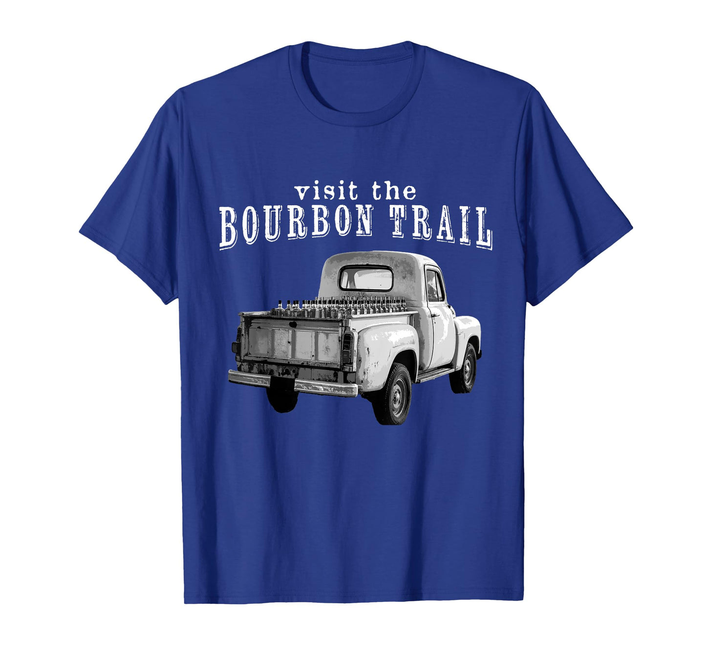 Retro Bourbon Trail Hunter Kentucky Whiskey Drinking T-Shirt