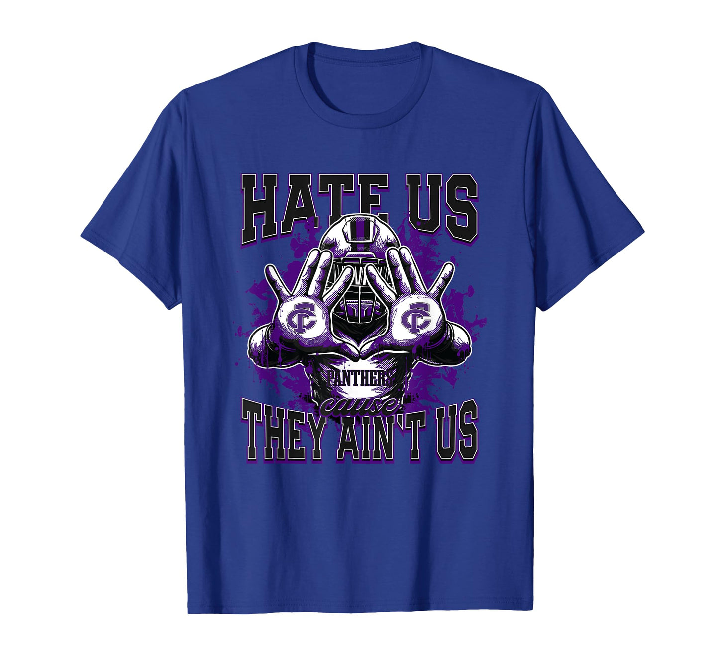 Fillmore Central Panthers Logo Hate Us Cause They Ain't HS T-Shirt