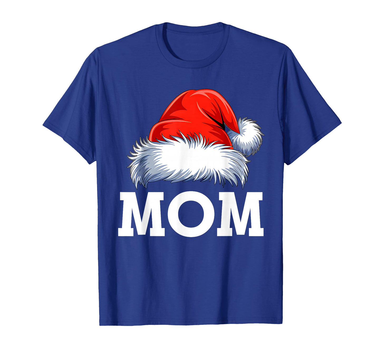 Mom Santa Christmas Family Matching Pajamas Xmas Squad T-Shirt
