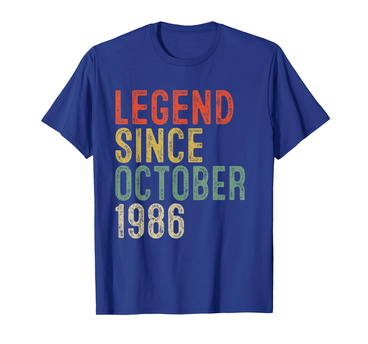 Legend Since October 1986 39th Birthday Gifts 39 Year Old T-Shirt