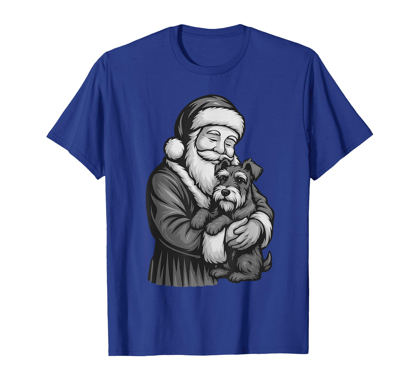 Schnauzer Santa Claus Christmas Dog Lover T-Shirt