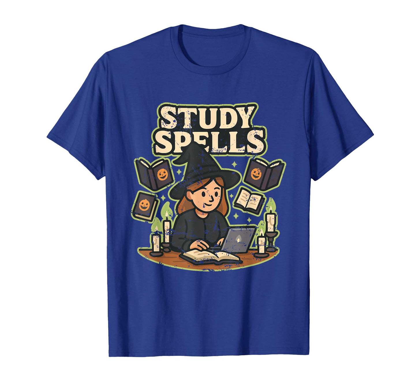 Study Spells Witch and Books T-Shirt