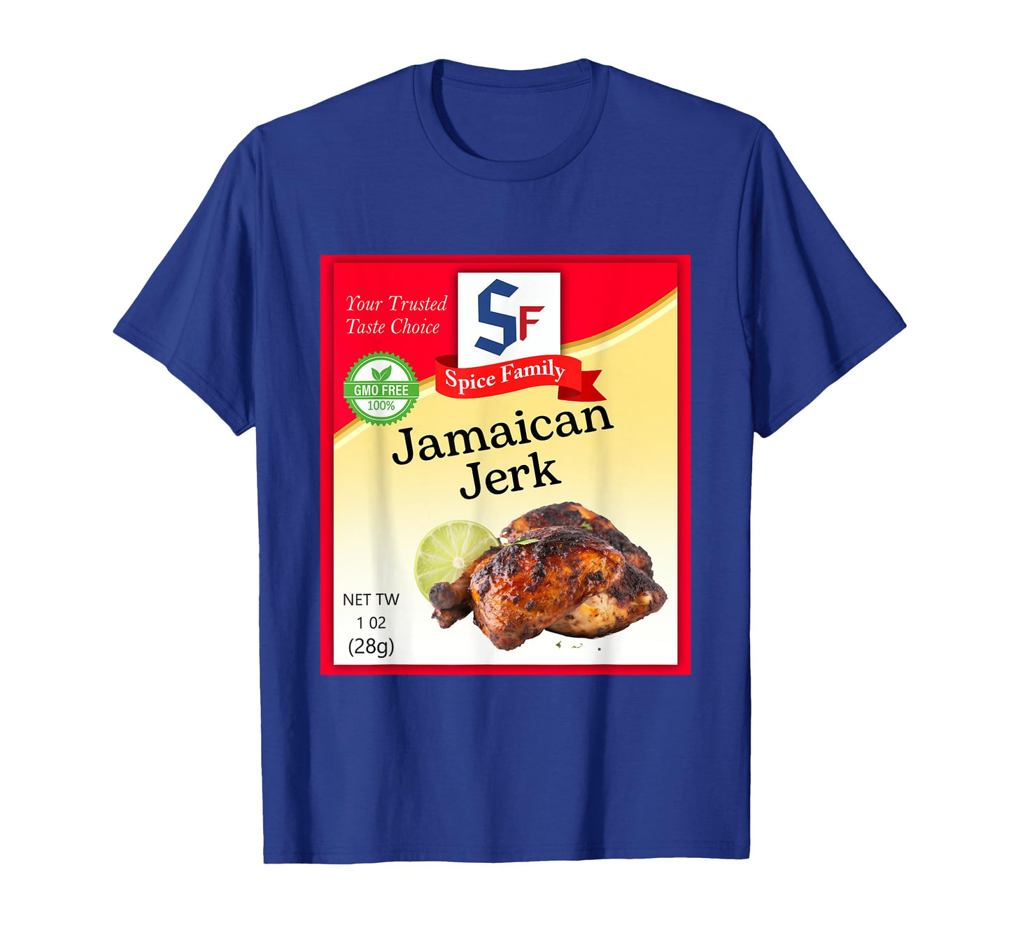 Jamaican Jerk Condiment Costume Holiday Spice Group Costumes T-Shirt