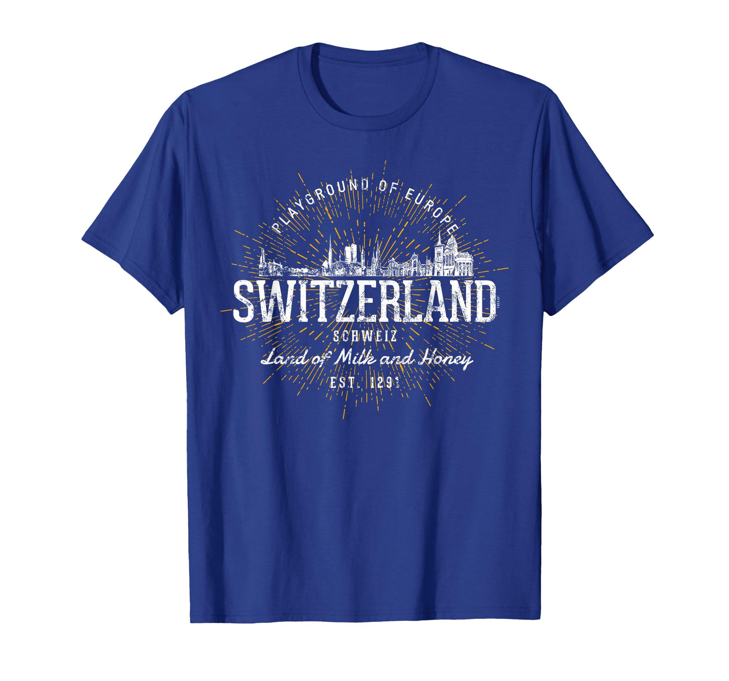 Retro Switzerland Vintage T-Shirt