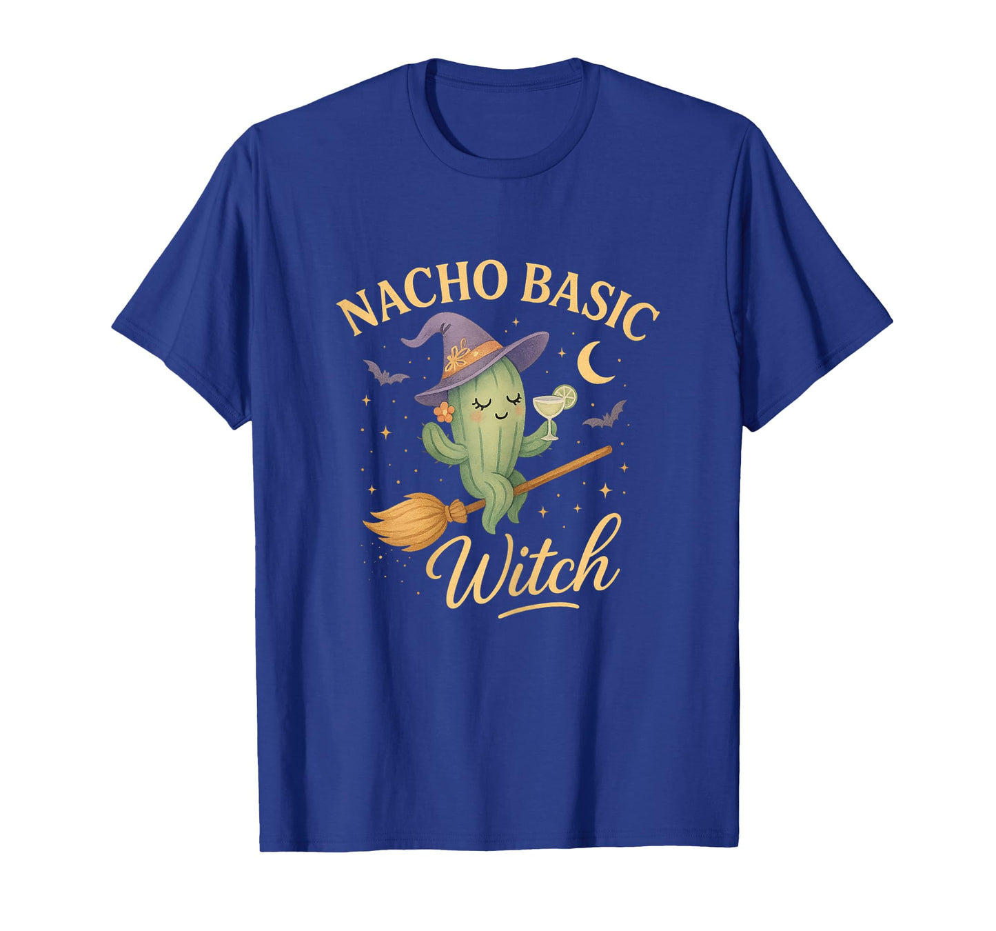 Nacho Basic Witch Halloween Pun T-Shirt
