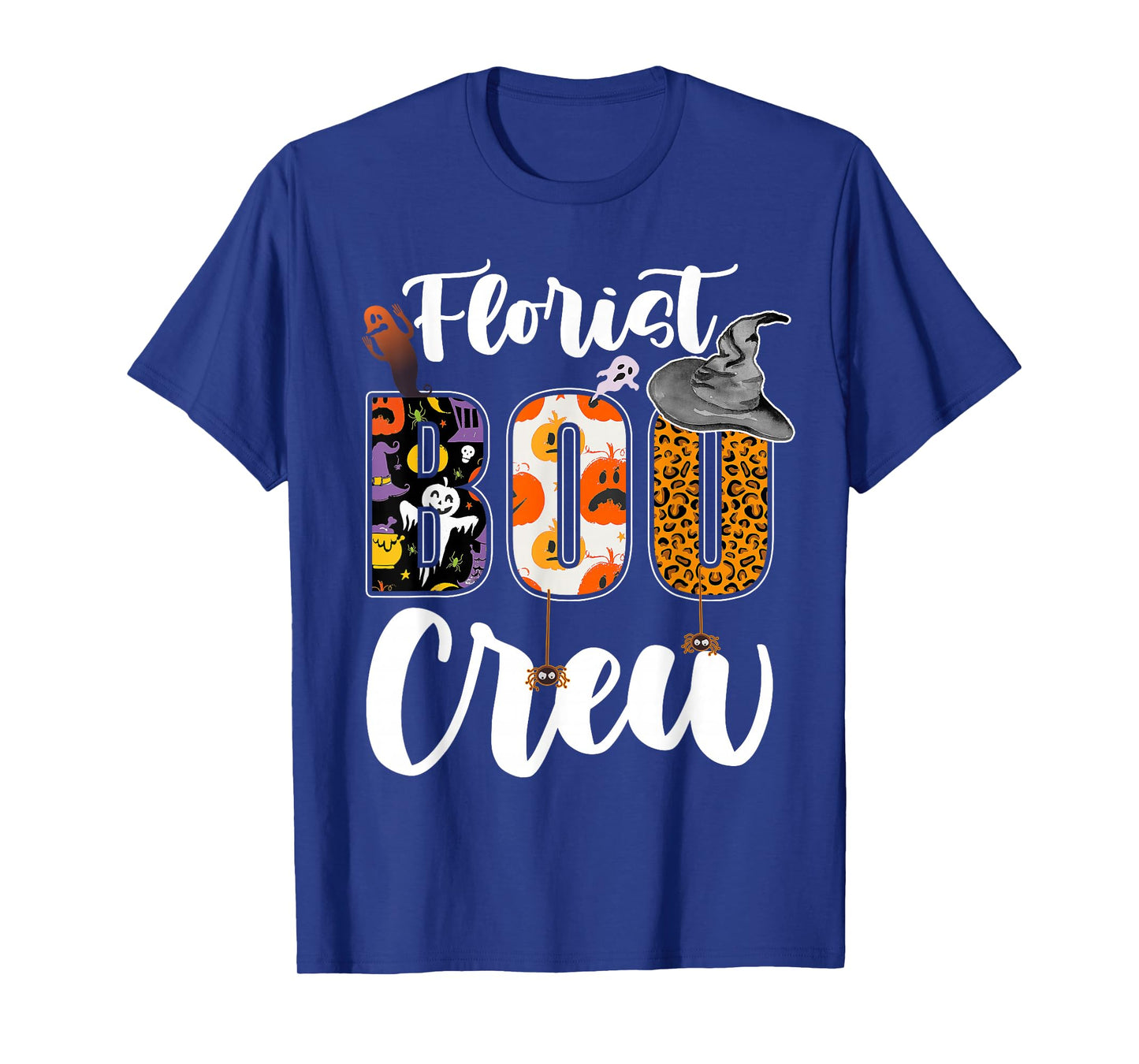 Florist Boo Crew Halloween Match Flower Dealer T-Shirt