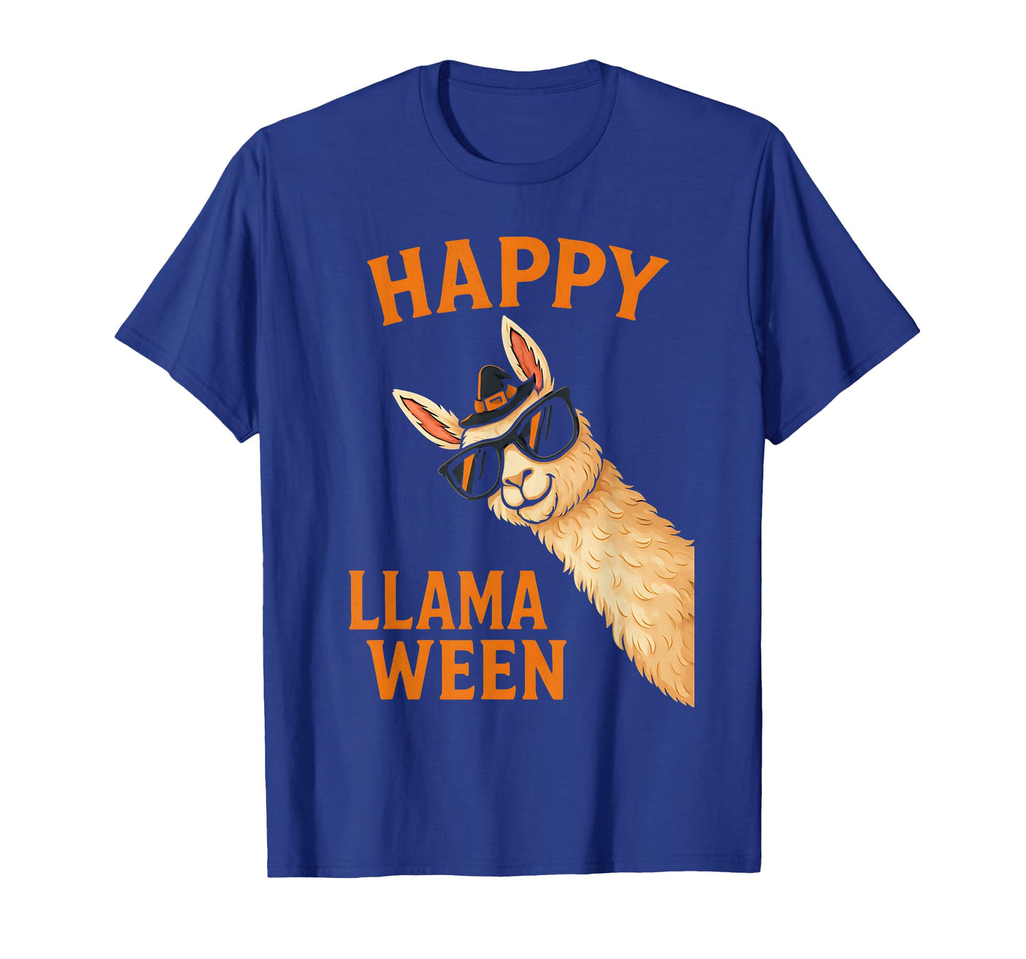 Happy Llamaween Funny Halloween Llama Costume Alpaca T-Shirt