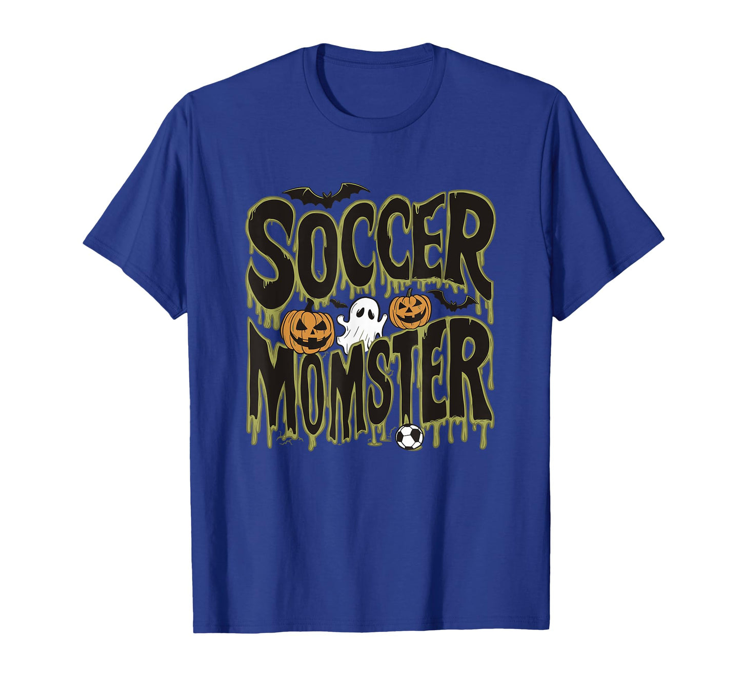Soccer Momster Funny Halloween Design T-Shirt