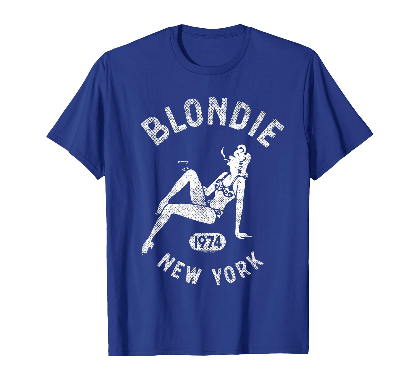 Blondie 1974 New York Pin Up Girl Vintage Band T-Shirt
