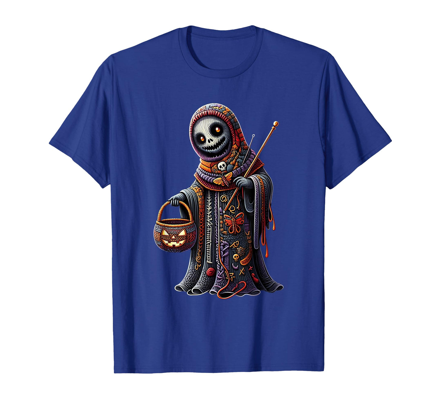 Ghost Coquette Crocheting Yarn Knitting Cute Witch Craft T-Shirt