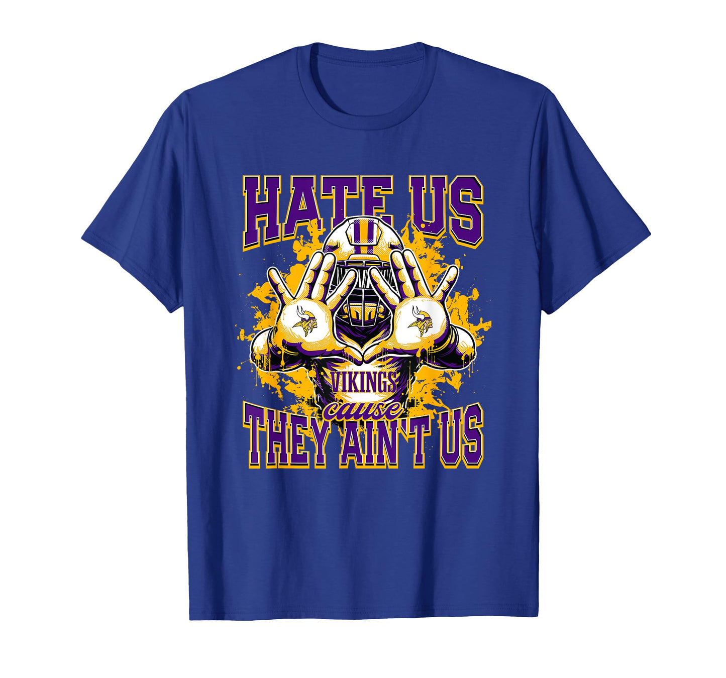 Bronson Vikings Logo Hate Us Cause They Ain't HS T-Shirt