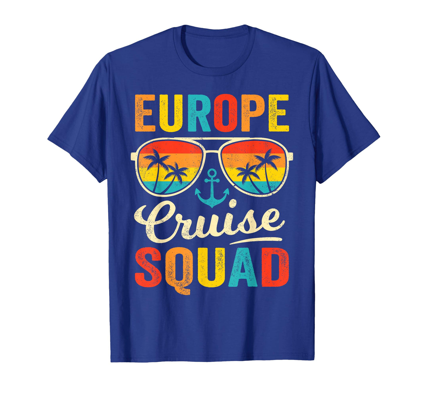 Europe Cruise Squad 2025 European Matching Family Group T-Shirt