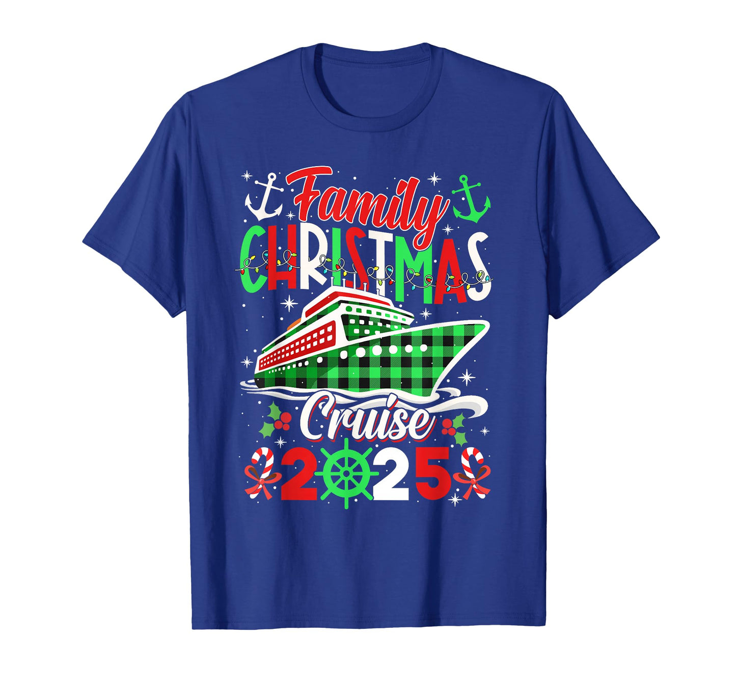Family Christmas Cruise 2025 Matching Outfit Men Women Kids T-Shirt