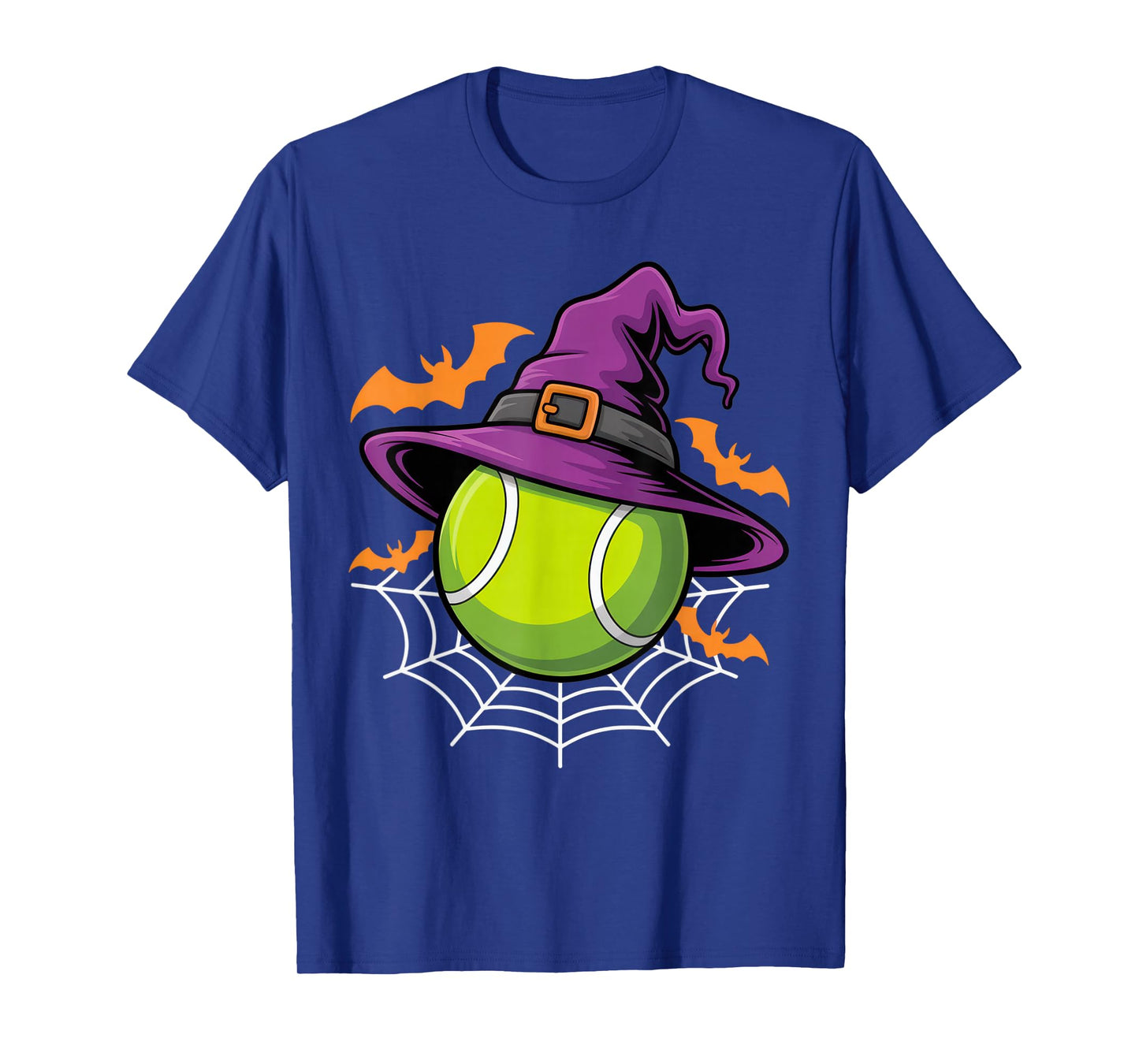 Witchy Tennis Ball for Halloween Enthusiasts and Tennis T-Shirt