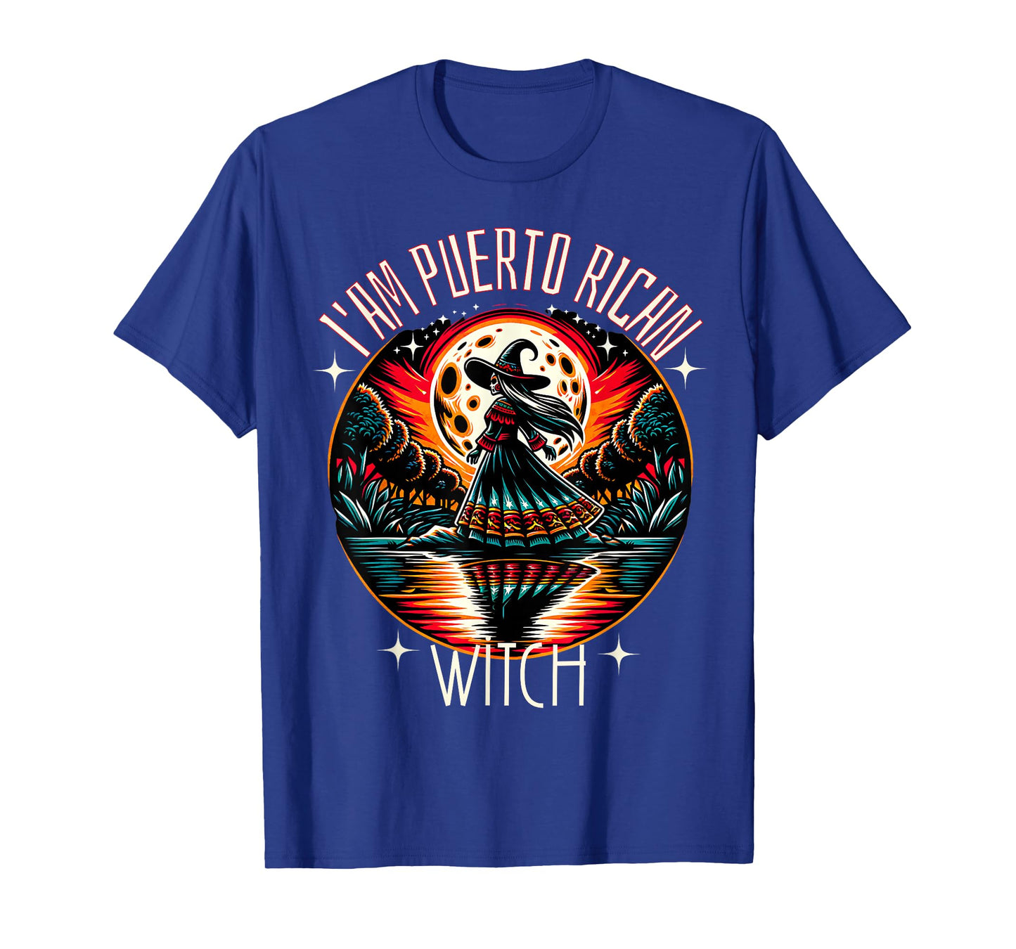 I'm The Puerto Rican Witch Halloween Costume Witches T-Shirt