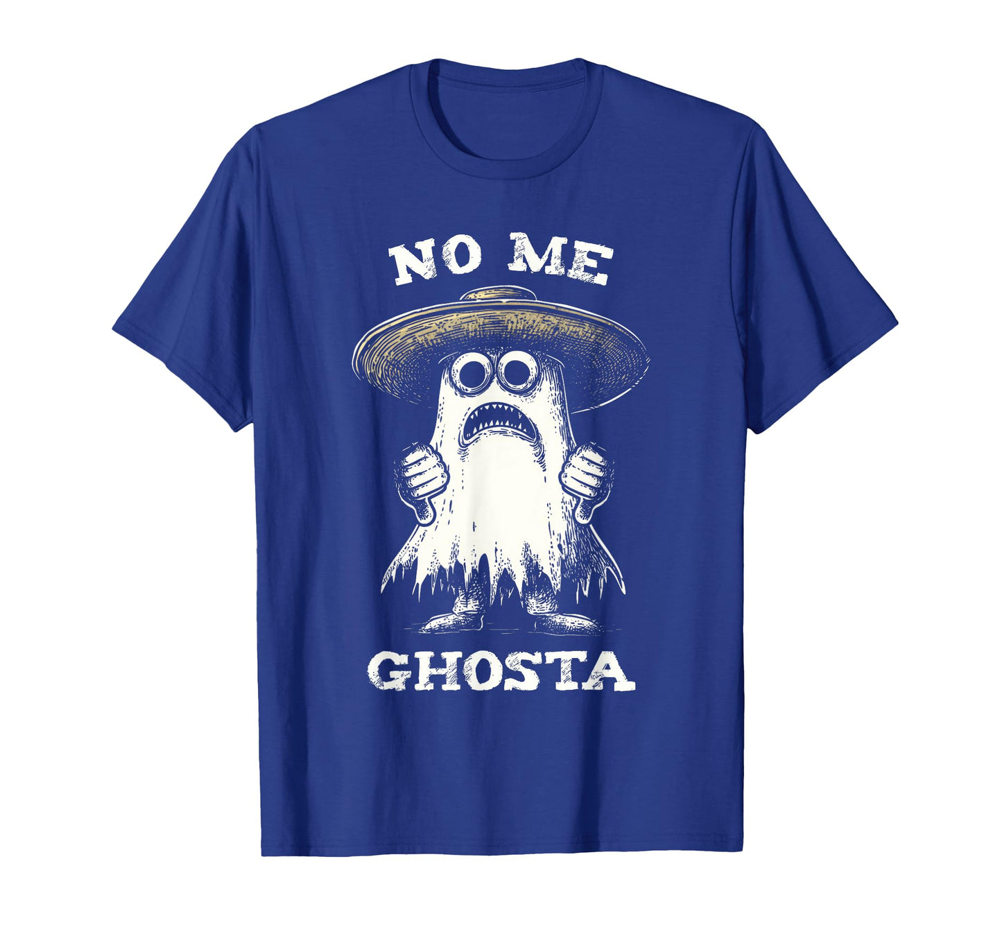 No Me Ghosta Funny Ghost Halloween Women Men T-Shirt