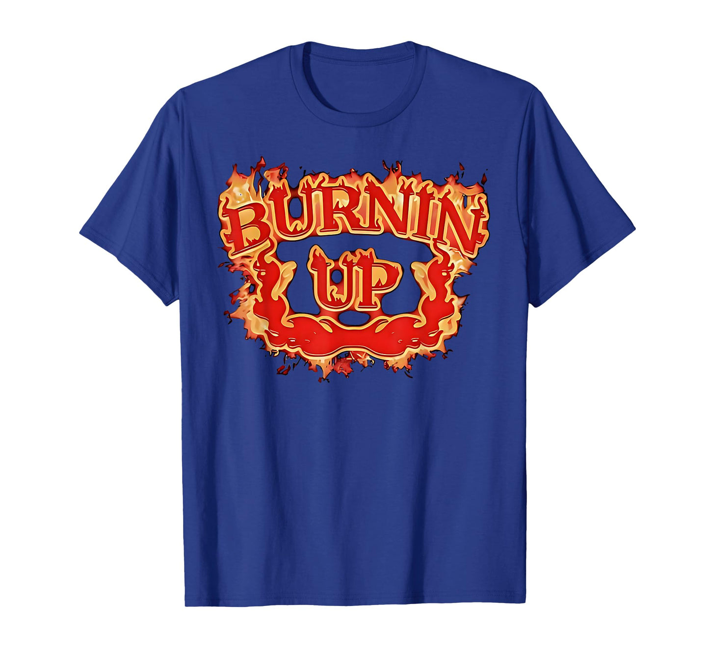 Burnin Up Flames Vintage T-Shirt