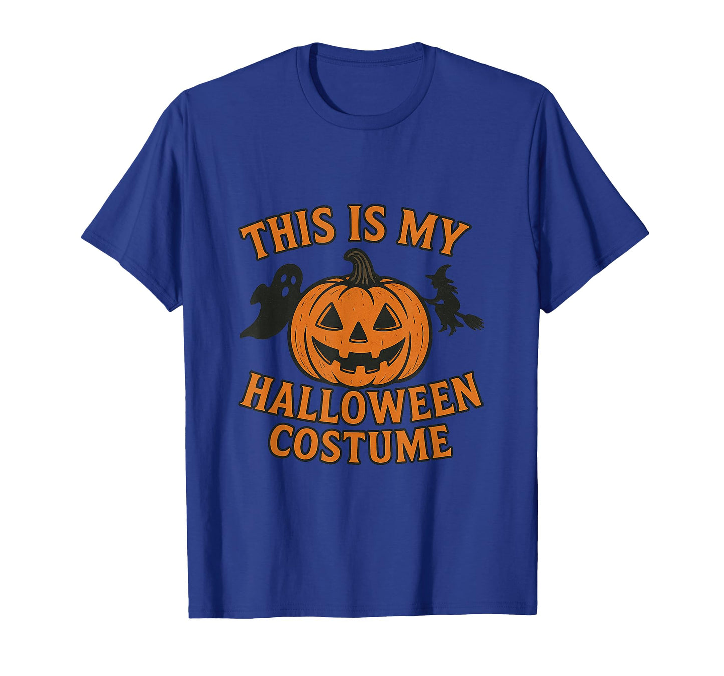 Funny, Spooky Pumpkin This is My Halloween Costume Fall T-Shirt