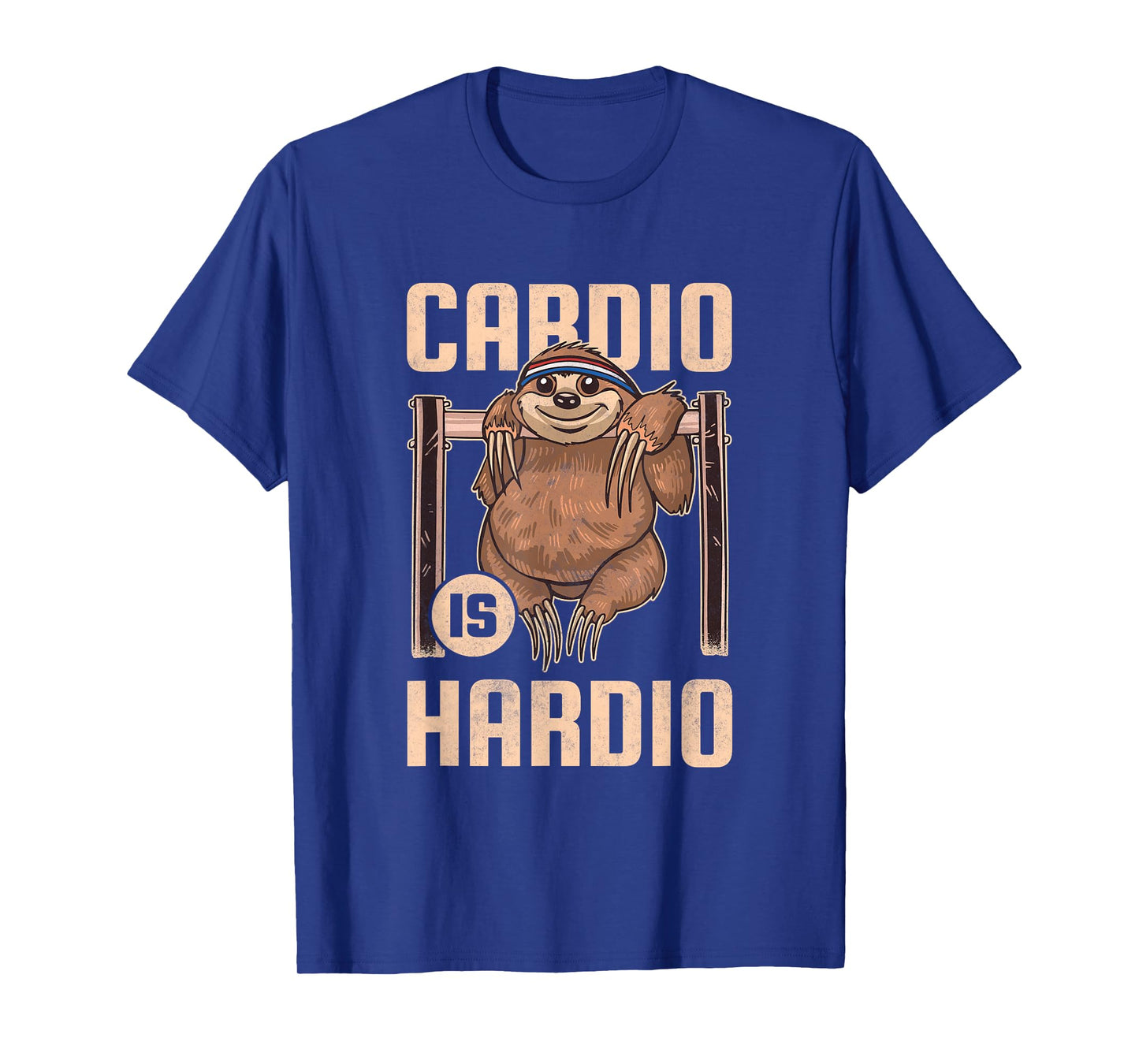 Cardio is Hardio, Sloth Fitness T-Shirt