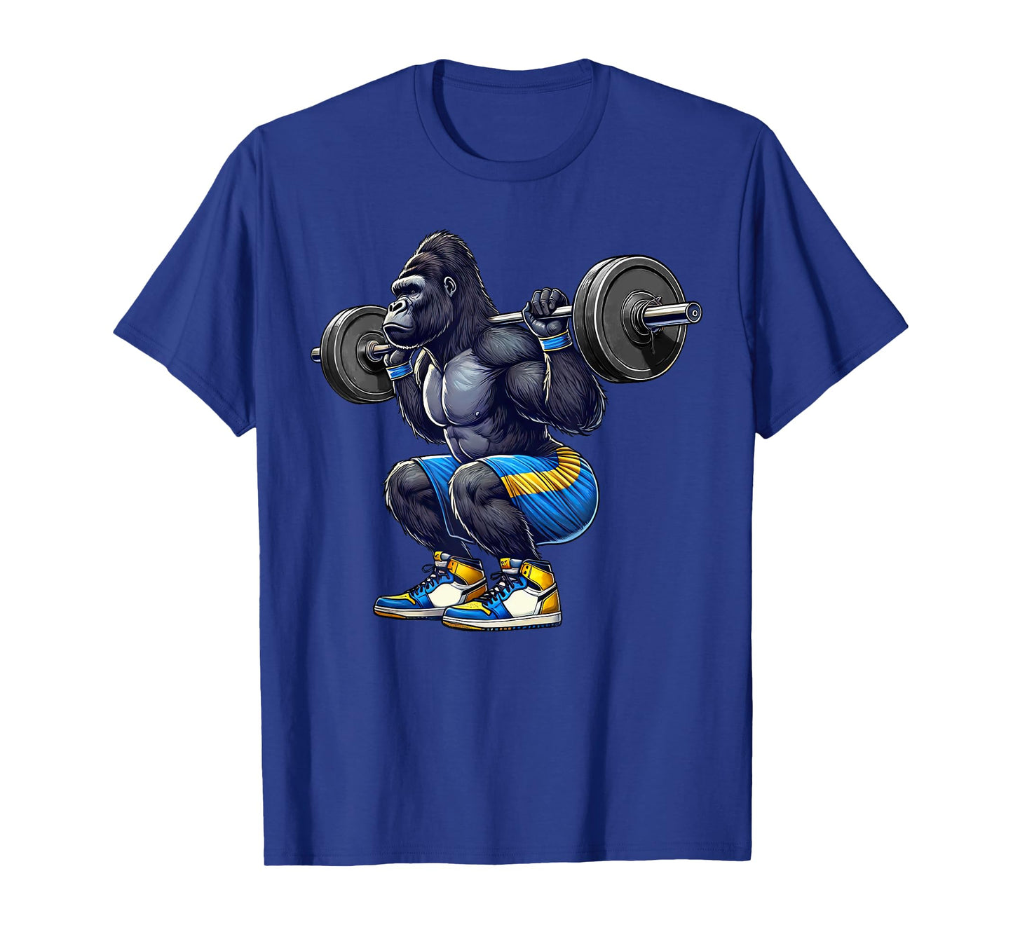 Gorilla Squad Weightlifting Gym Fitness Workout Training T-Shirt