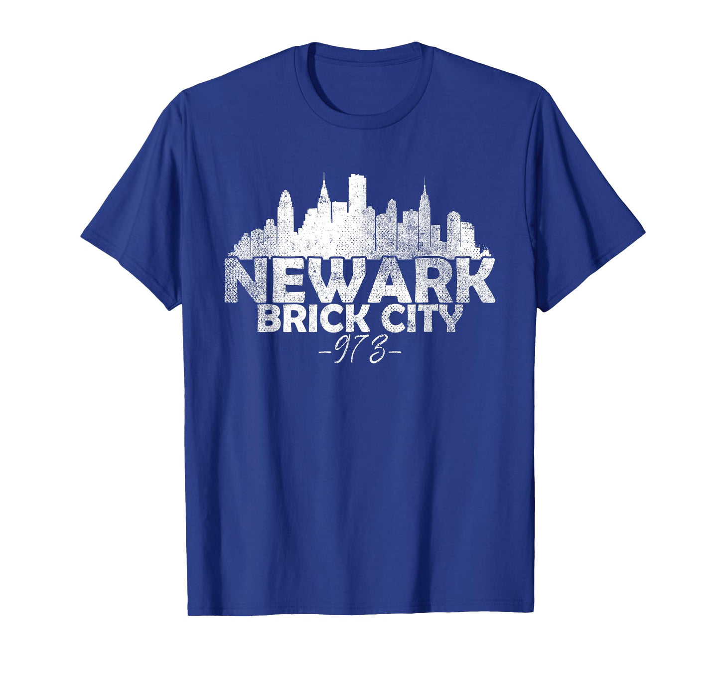 Newark New Jersey NJ | Brick City Skyline T-Shirt