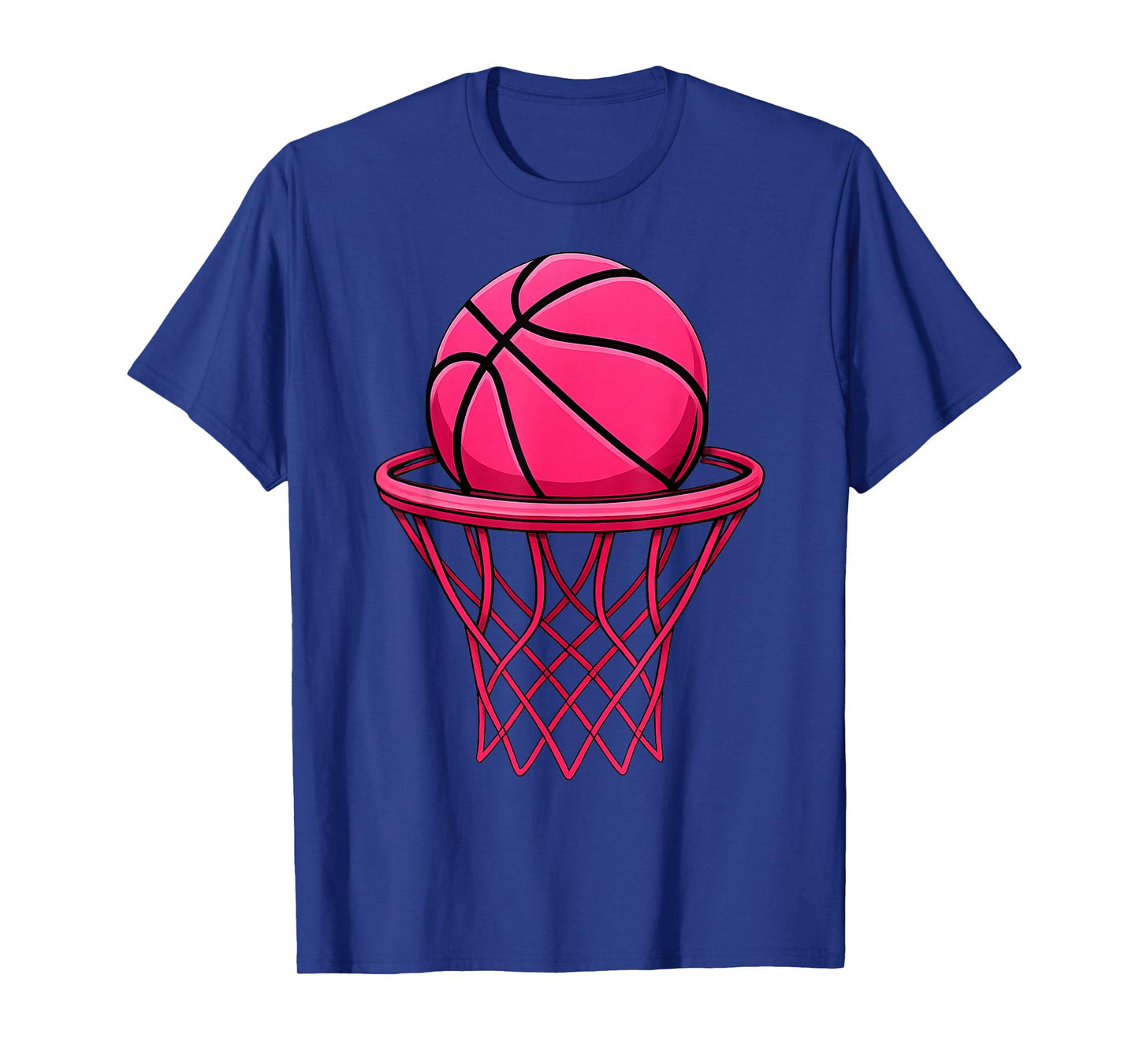 Vintage Pink Basketball Toddler For Women Girl T-Shirt