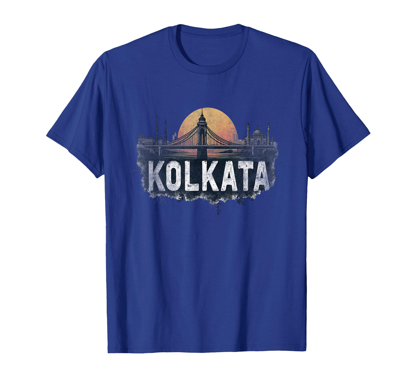 Retro Kolkata Landscape Vintage Souvenir T-Shirt