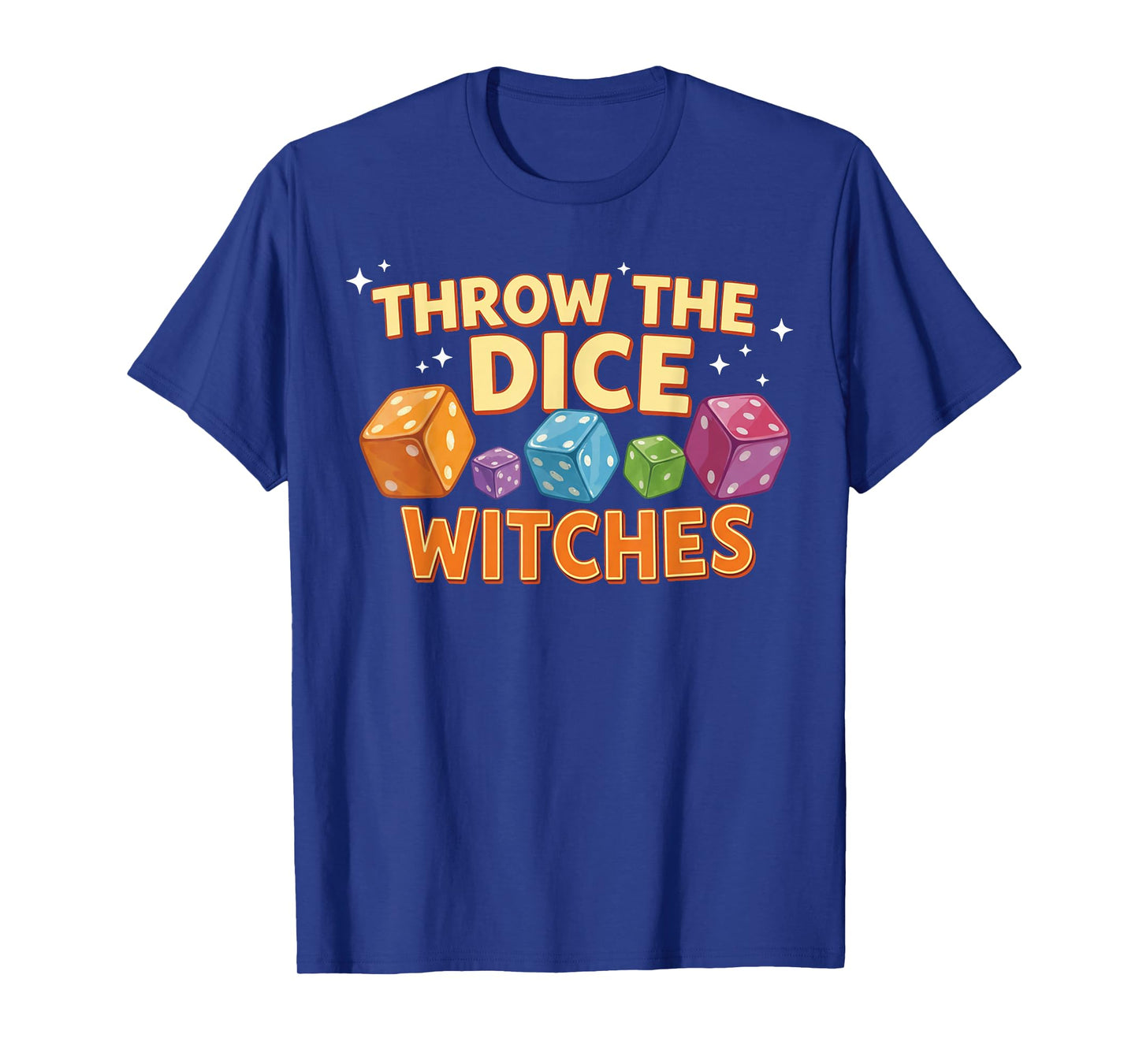Bunco Halloween Throw The Dice Witches Bunco Game for Women T-Shirt