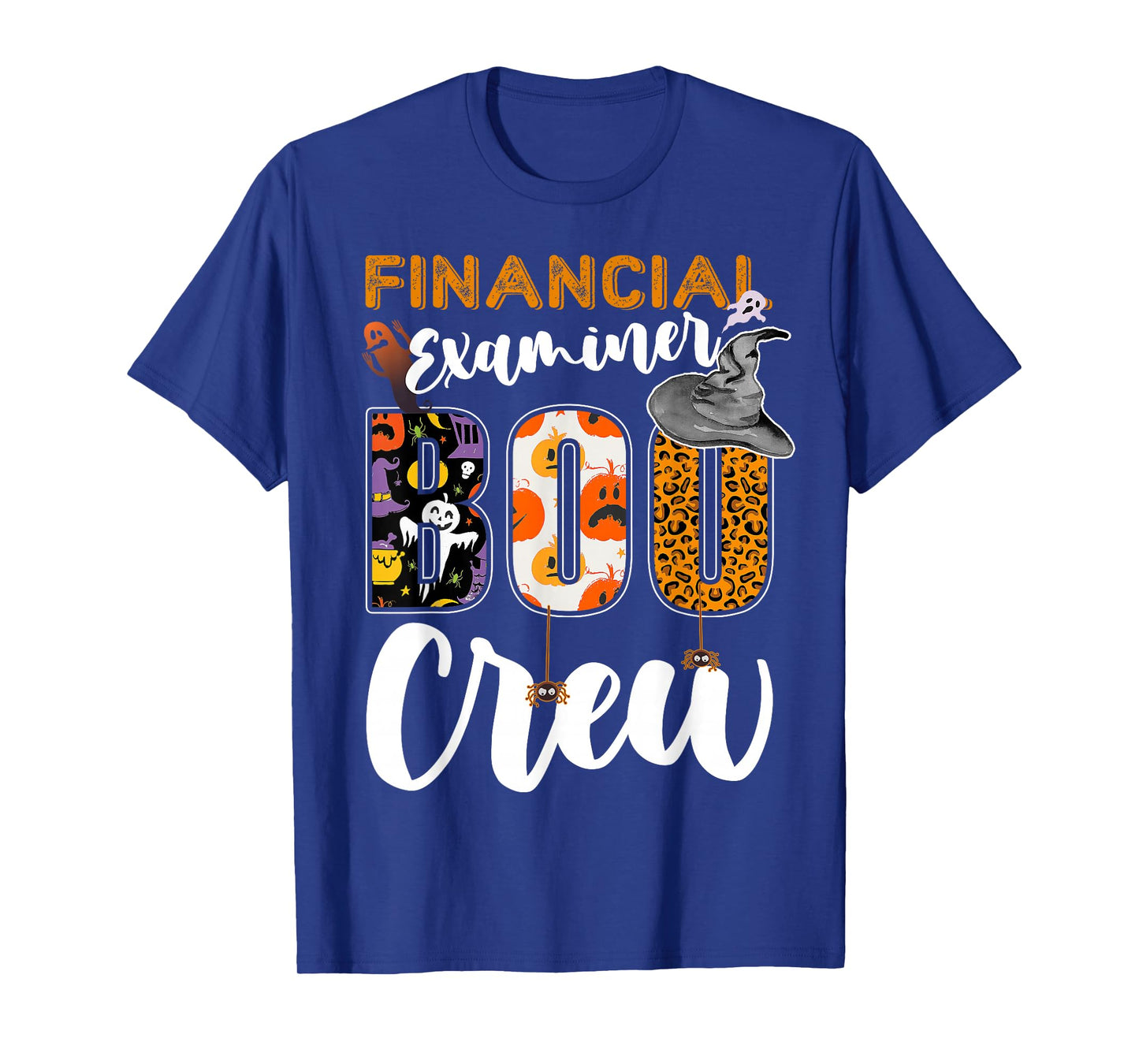 Financial Examiner Boo Crew Halloween Match Assessor T-Shirt