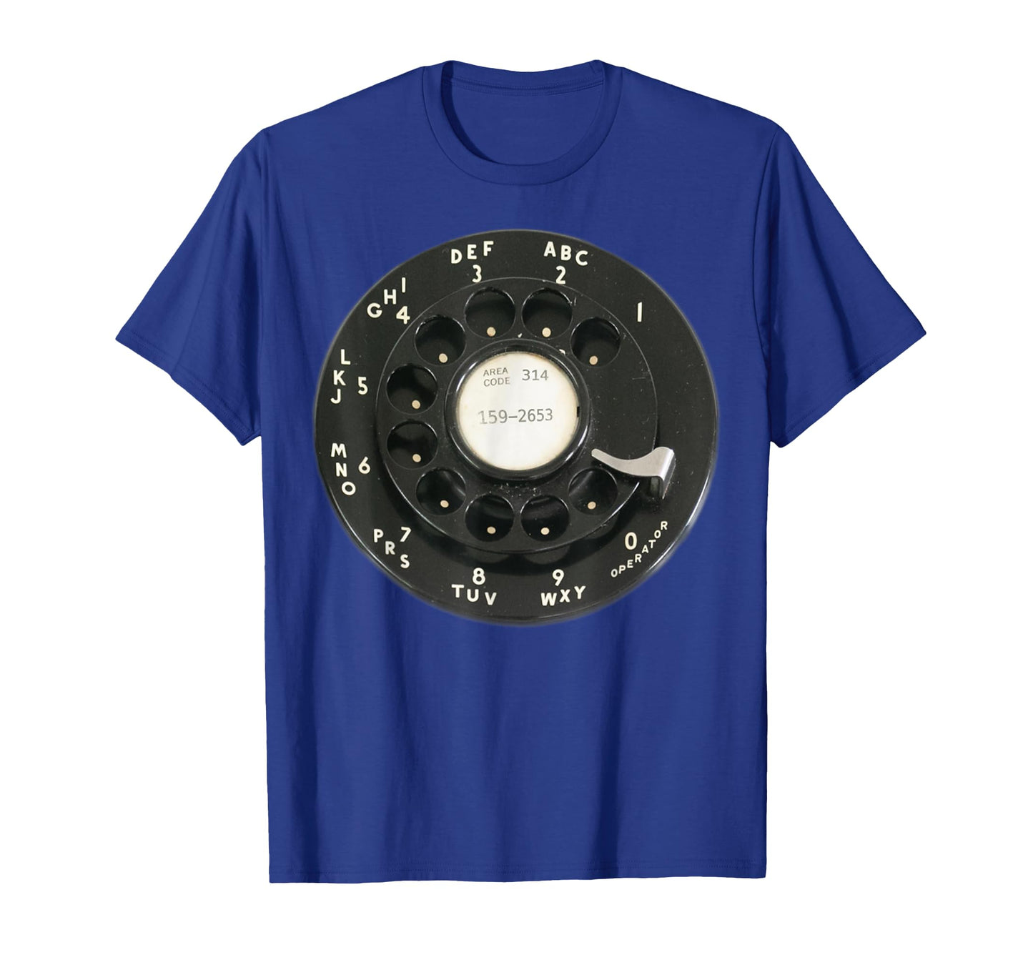 Retro Rotary Dial Vintage Rotary Dial With Pi Phone Number T-Shirt