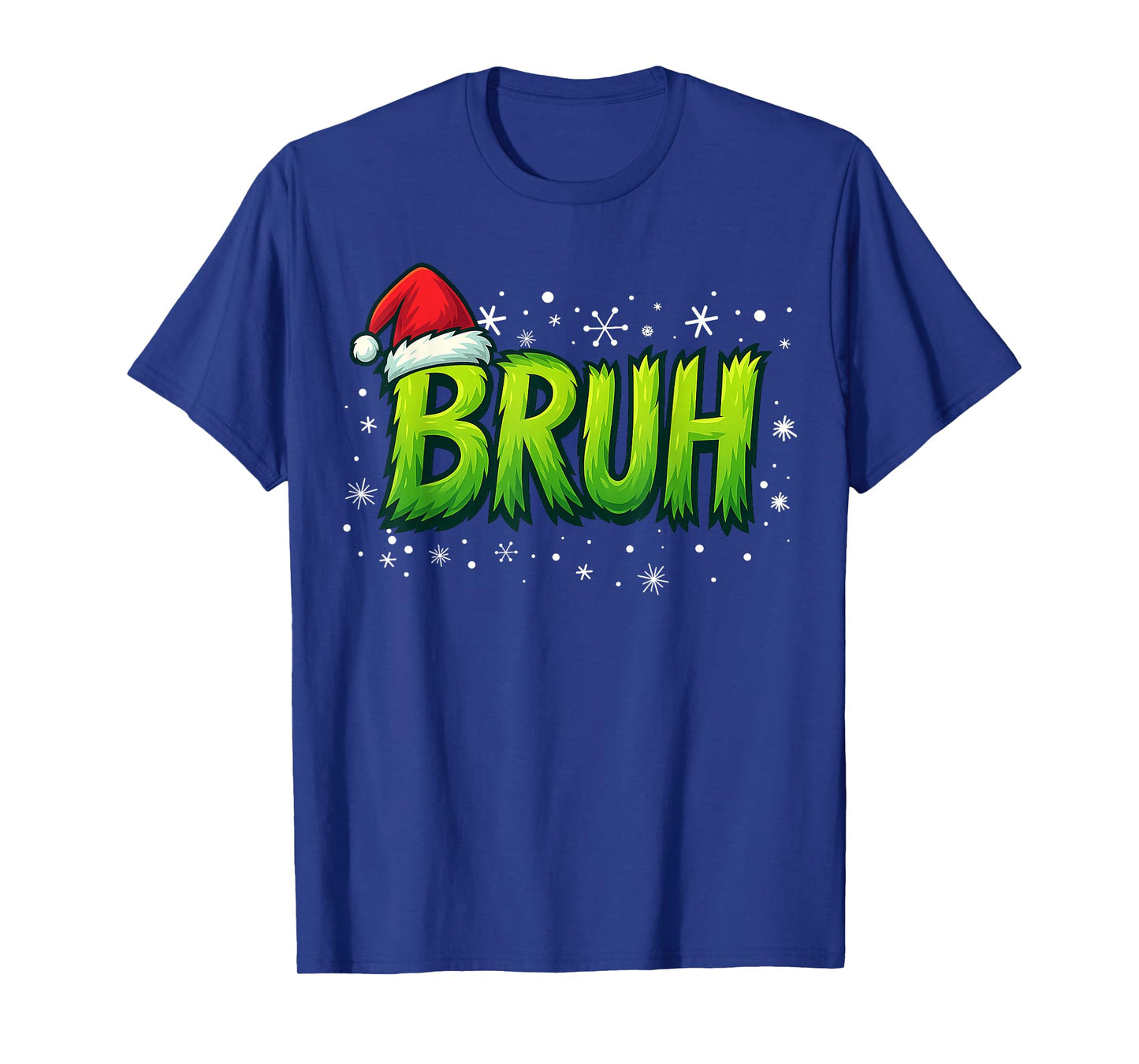 Bruh Christmas Kids Teens Boys Funny Christmas Humor Meme T-Shirt
