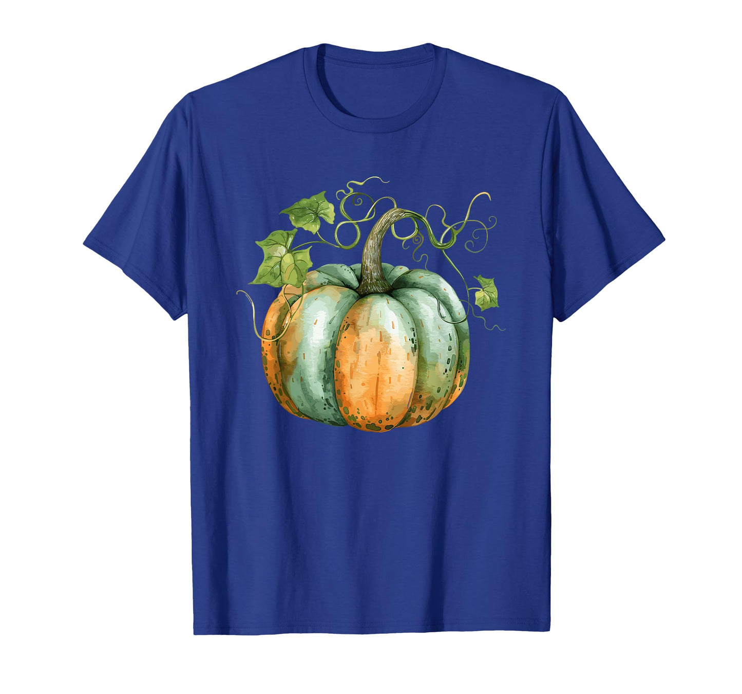 Vintage Pumpkin Autumn Harvest Fall Thanksgiving Design T-Shirt
