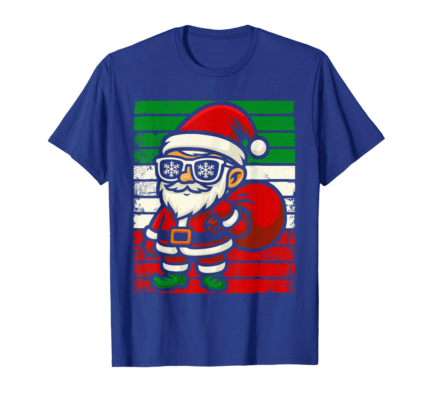 Santa Claus Christmas Men Women Kids Funny Christmas T-Shirt