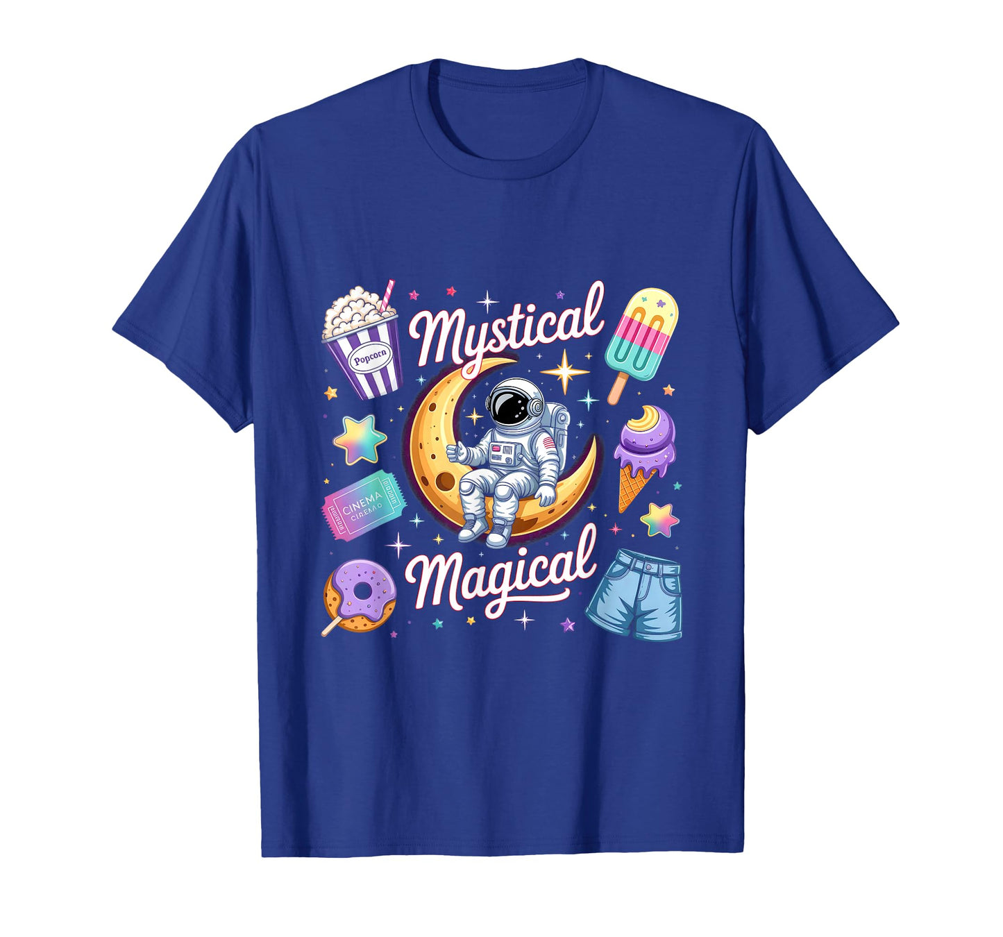 Mystical Magical Retro Aesthetic Space Gifts Men Women Kids T-Shirt