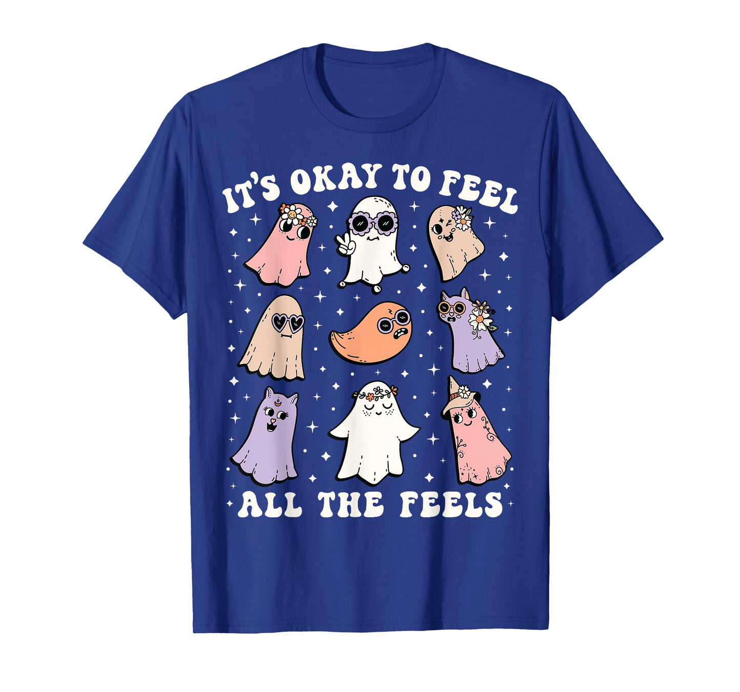 It’s Okay to Feel All the Feels Special Ed Teacher Halloween T-Shirt