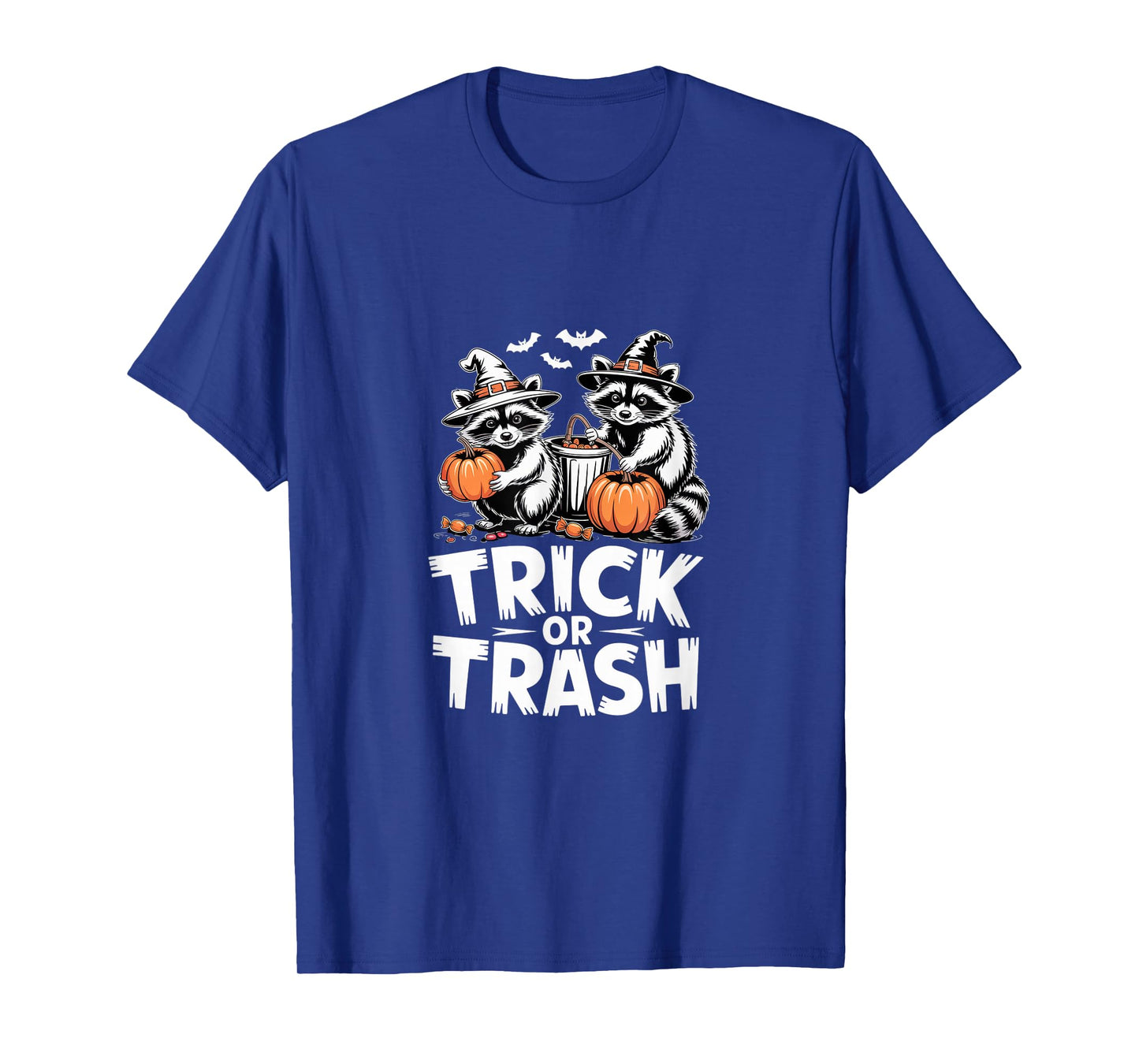 Trick or Trash Raccoon Costume Enthusiasts Halloween Fun T-Shirt