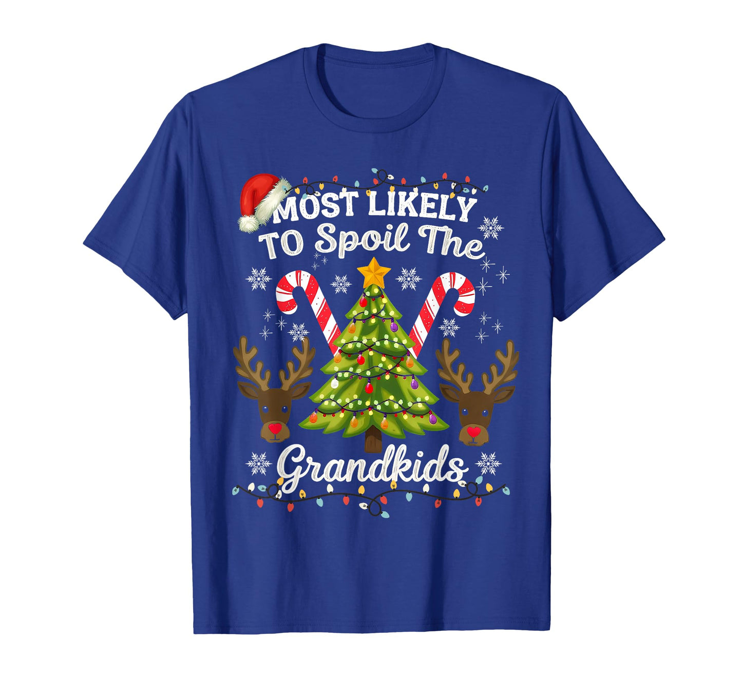 Christmas Party Most Likely to Spoil The Grandkids Humor T-Shirt