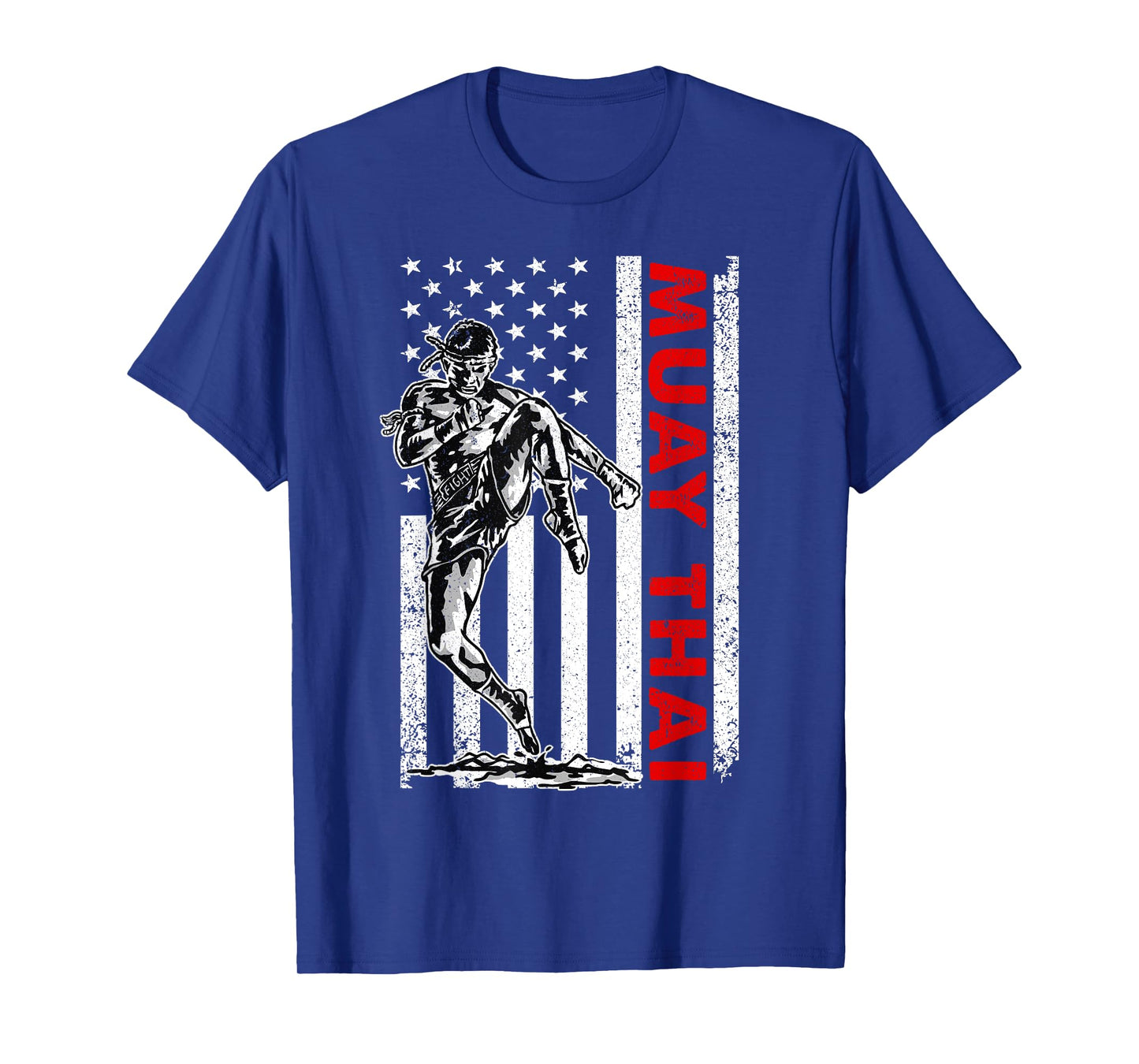 Funny Muay Thai Art For Men Women Kids Muay Thai Kickboxing T-Shirt