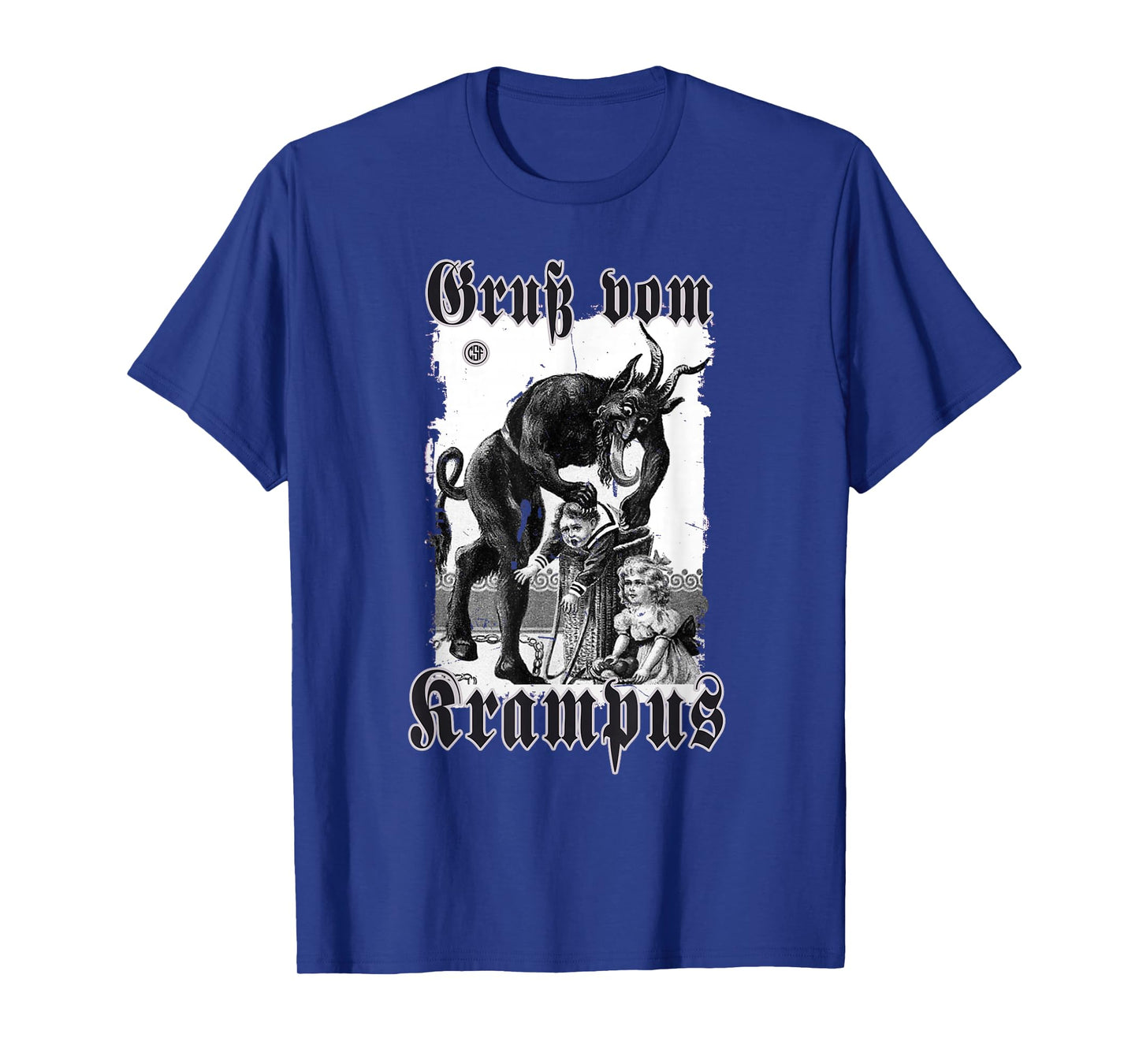 Greeting from Krampus Christmas Legend Figure T-Shirt