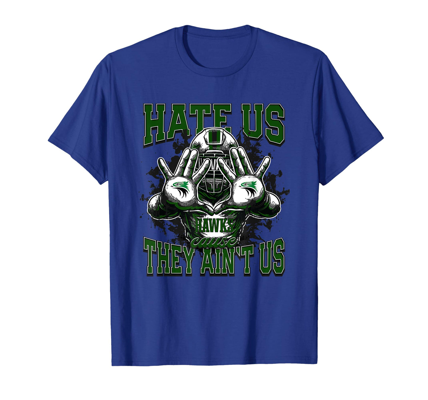 North Lenoir Hawks Logo Hate Us Cause They Ain't HS T-Shirt