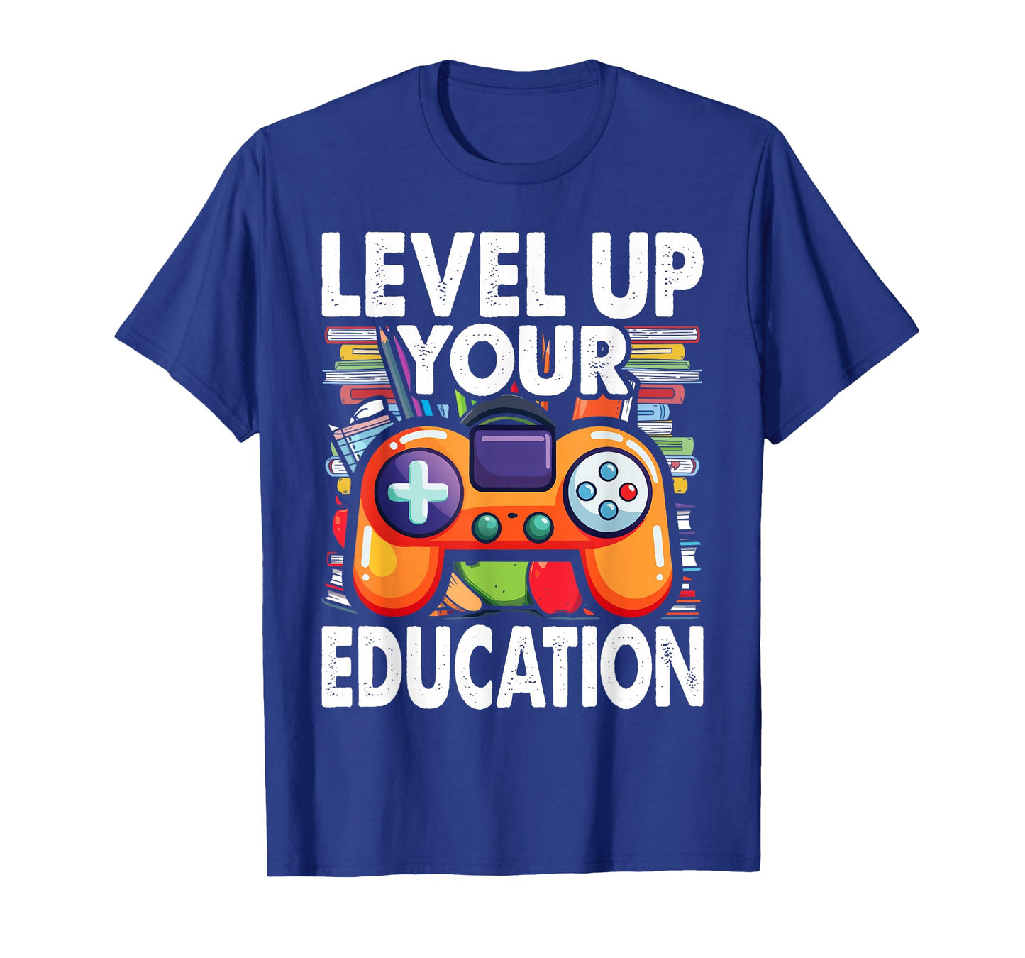 Level Up Your Education - Gaming-Inspired Teacher Design T-Shirt