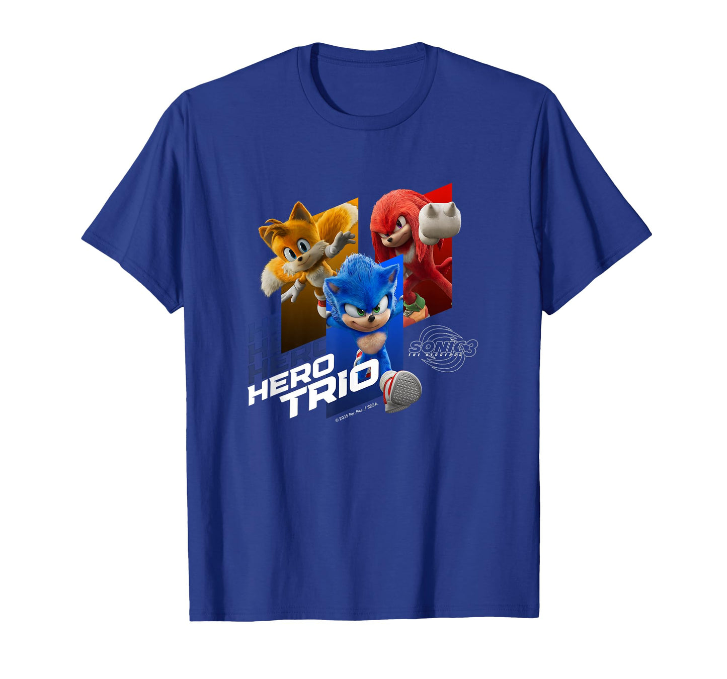 Sonic the Hedgehog 3 - "Hero Trio" T-Shirt