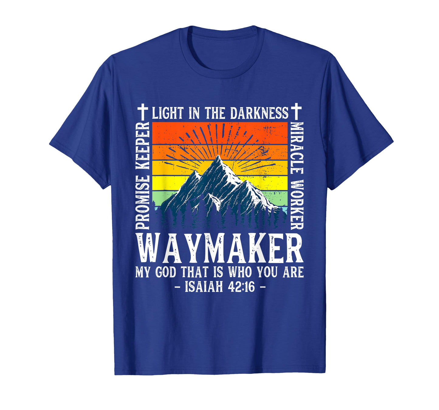 Waymaker Miracle Worker Promise Keeper Shirt Christian T-Shirt