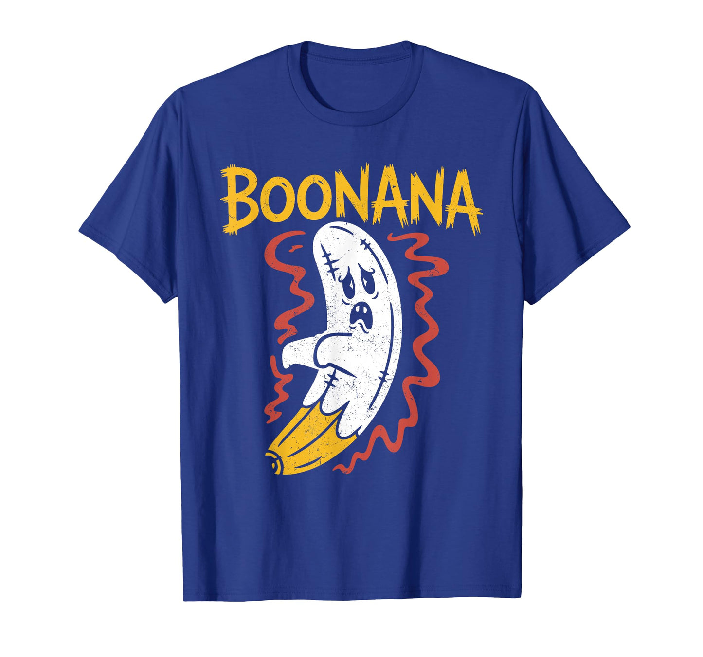 Booonana Cute Ghost Banana Halloween Costume T-Shirt