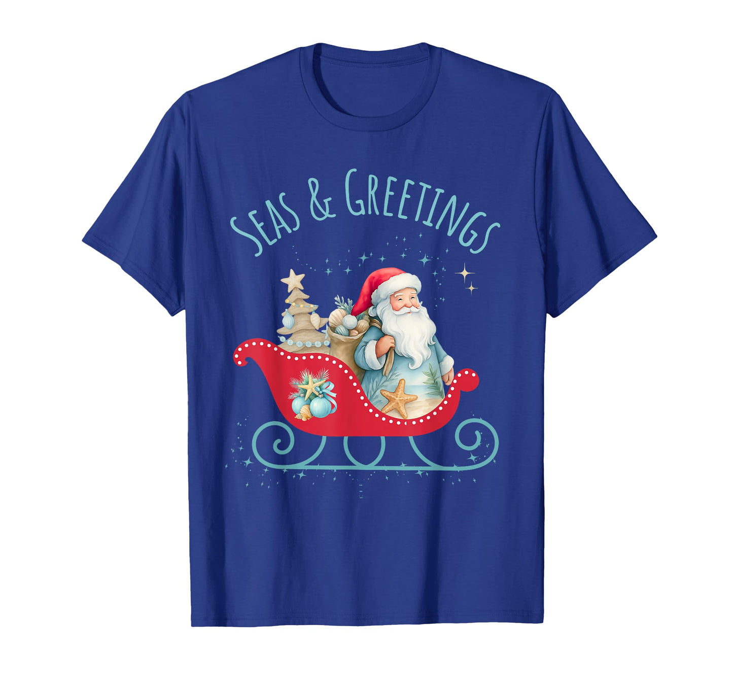 Seas & Greetings Beachy Christmas T-Shirt