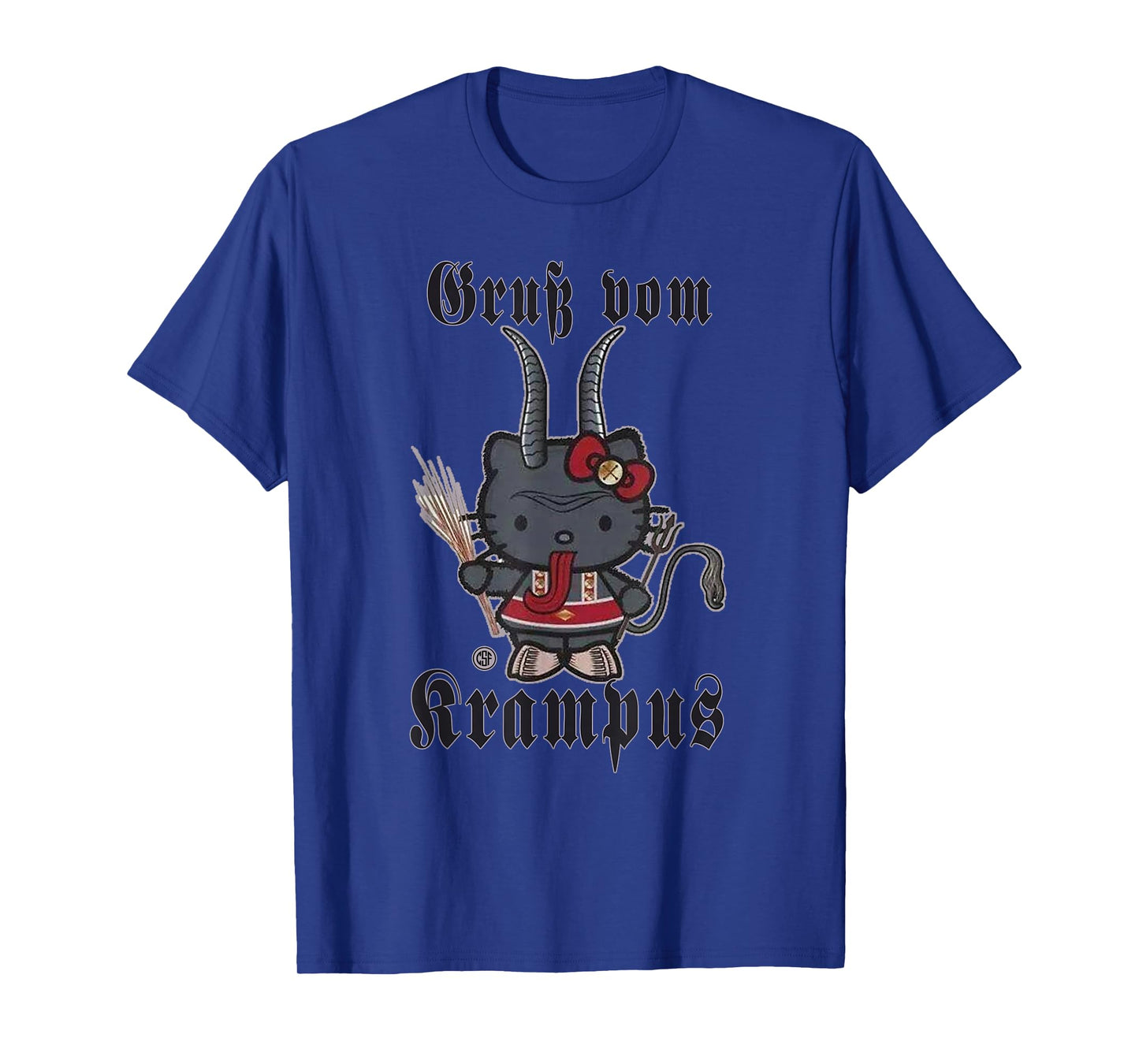 Greeting from Krampus Christmas Legend Figure T-Shirt