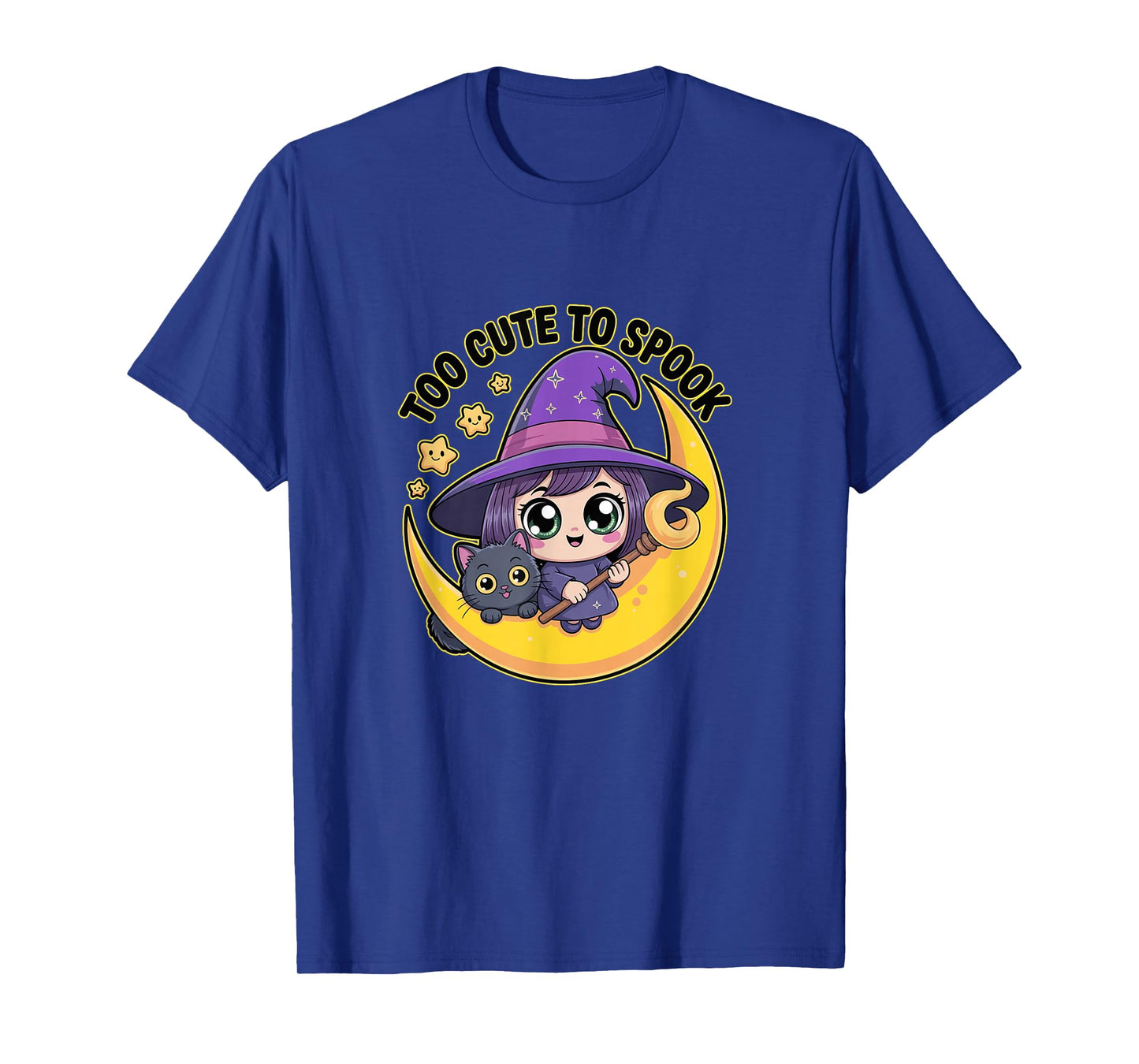 Funny Witch Too Cute to SPOOK Halloween T-Shirt
